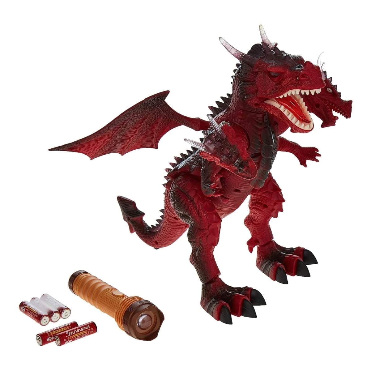 Happiness Express Walking & Roaring Dragon Toy Unisex, 3-4 Years