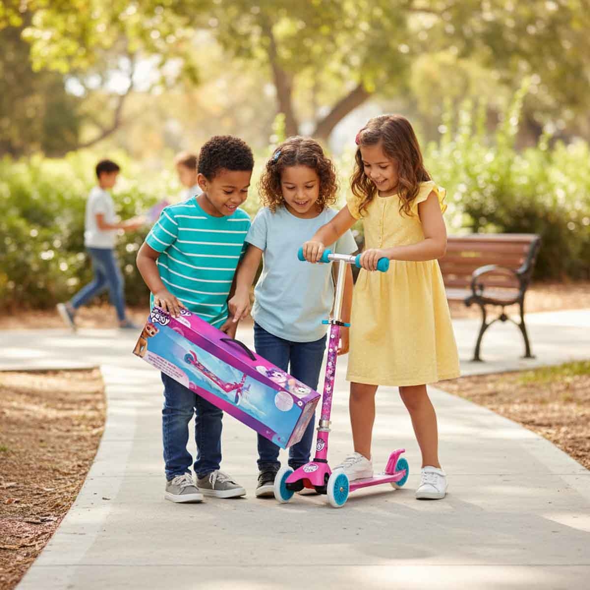 Hasbro 2WS-MLP-101 My Little Pony 2 Wheeled Scooter Girls, 3-4 Years