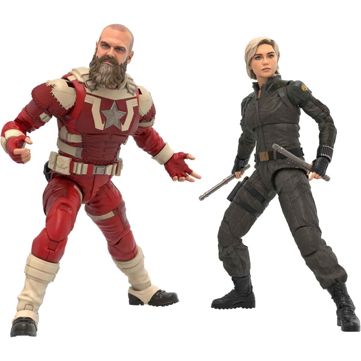 Hasbro AVN Legends Thunderbolts Yelena Belova & Red Guardian Action Figure Unisex, 5-7 Years