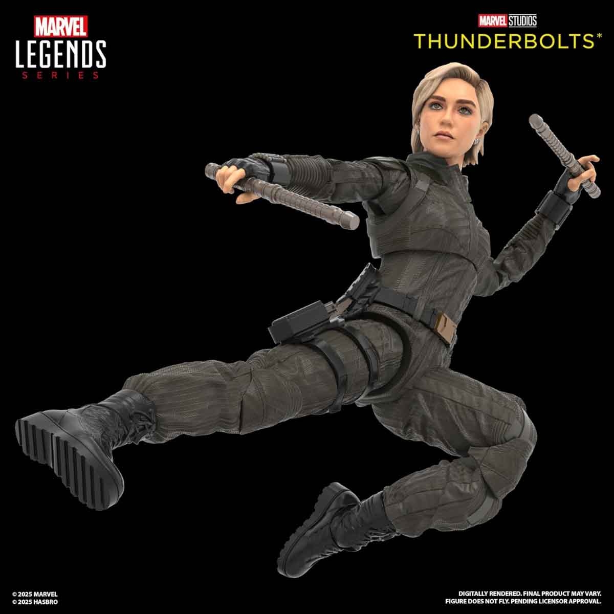 Hasbro AVN Legends Thunderbolts Yelena Belova & Red Guardian Action Figure Unisex, 5-7 Years