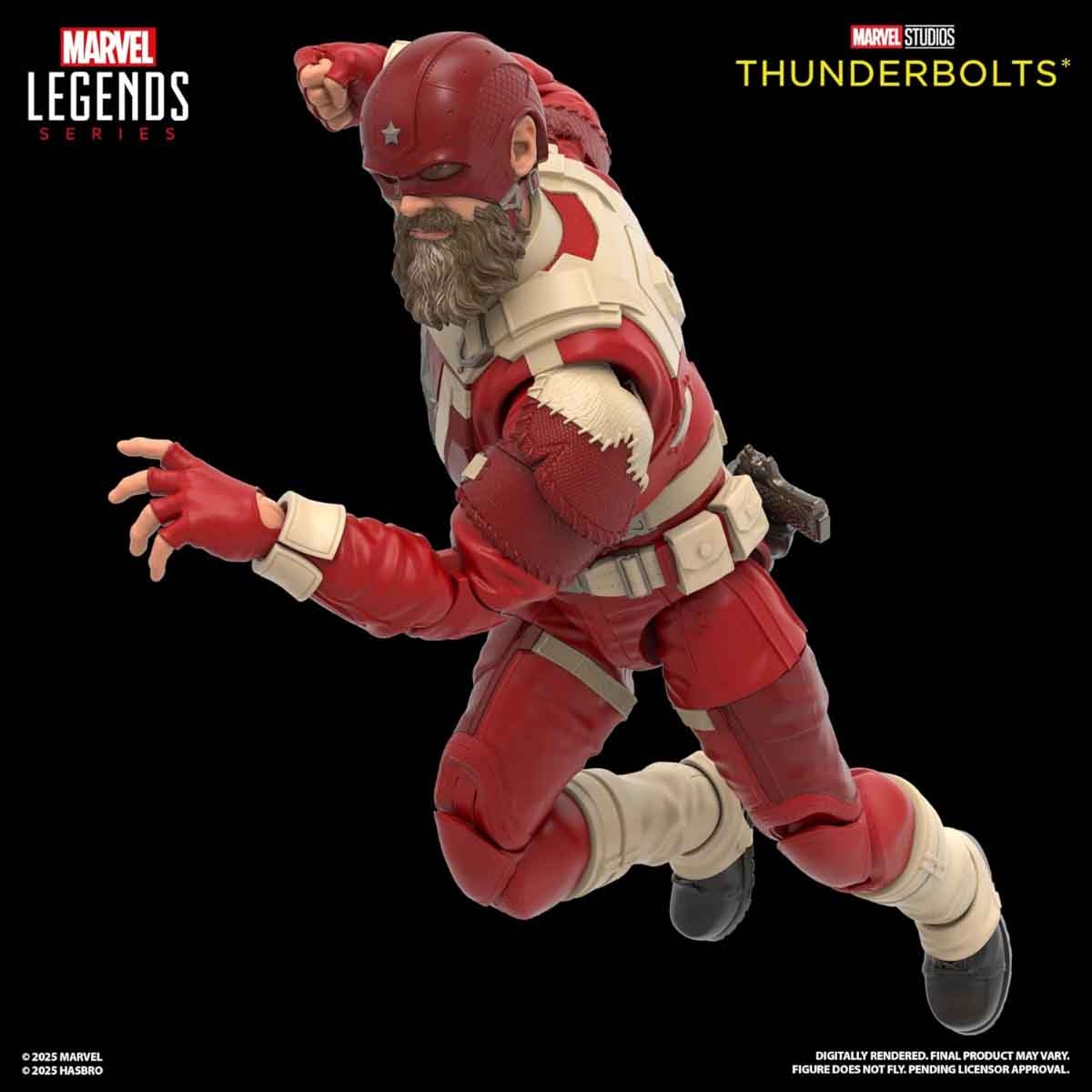 Hasbro AVN Legends Thunderbolts Yelena Belova & Red Guardian Action Figure Unisex, 5-7 Years