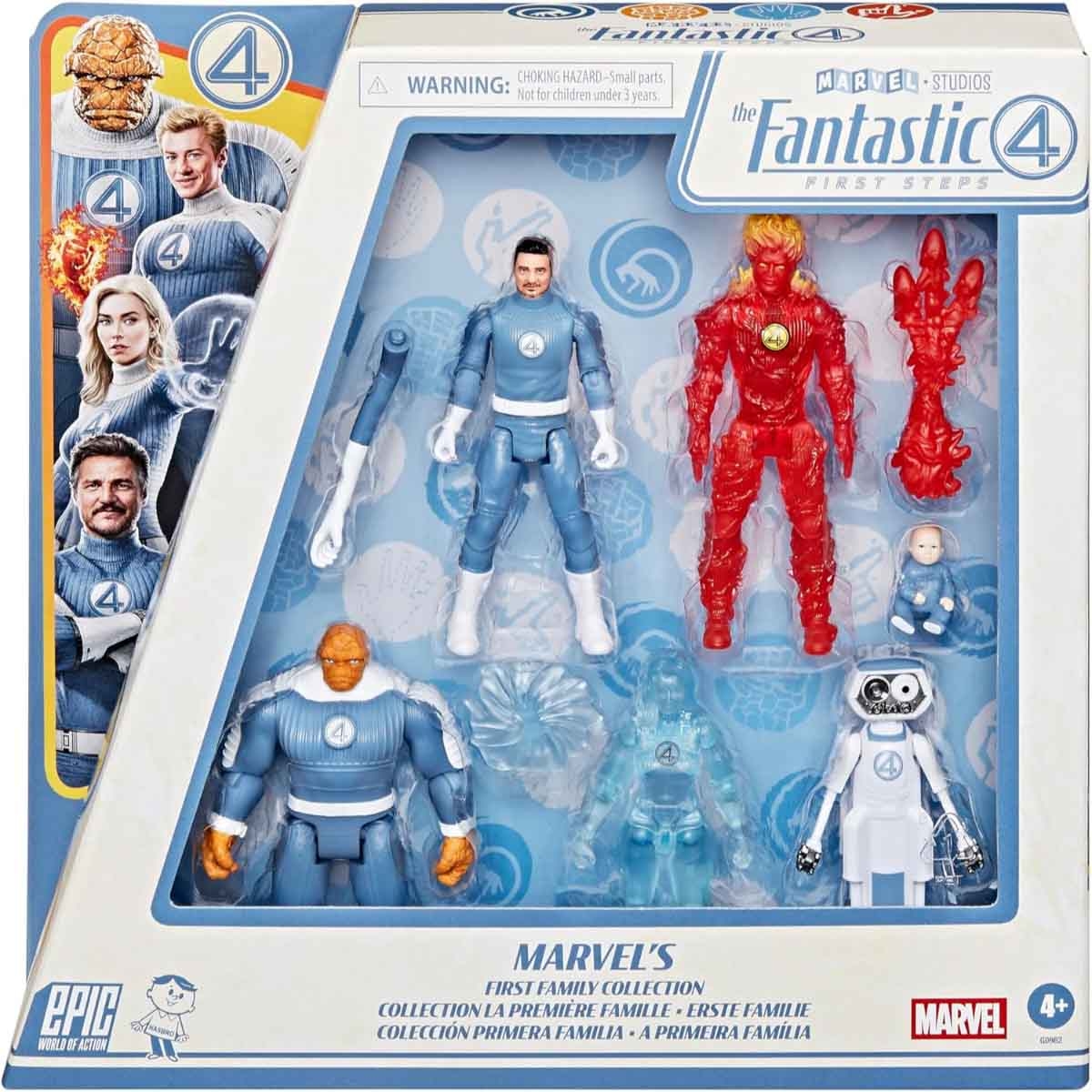 Hasbro Fantastic 4 Epic Figure Playset Unisex, 5-7 Years