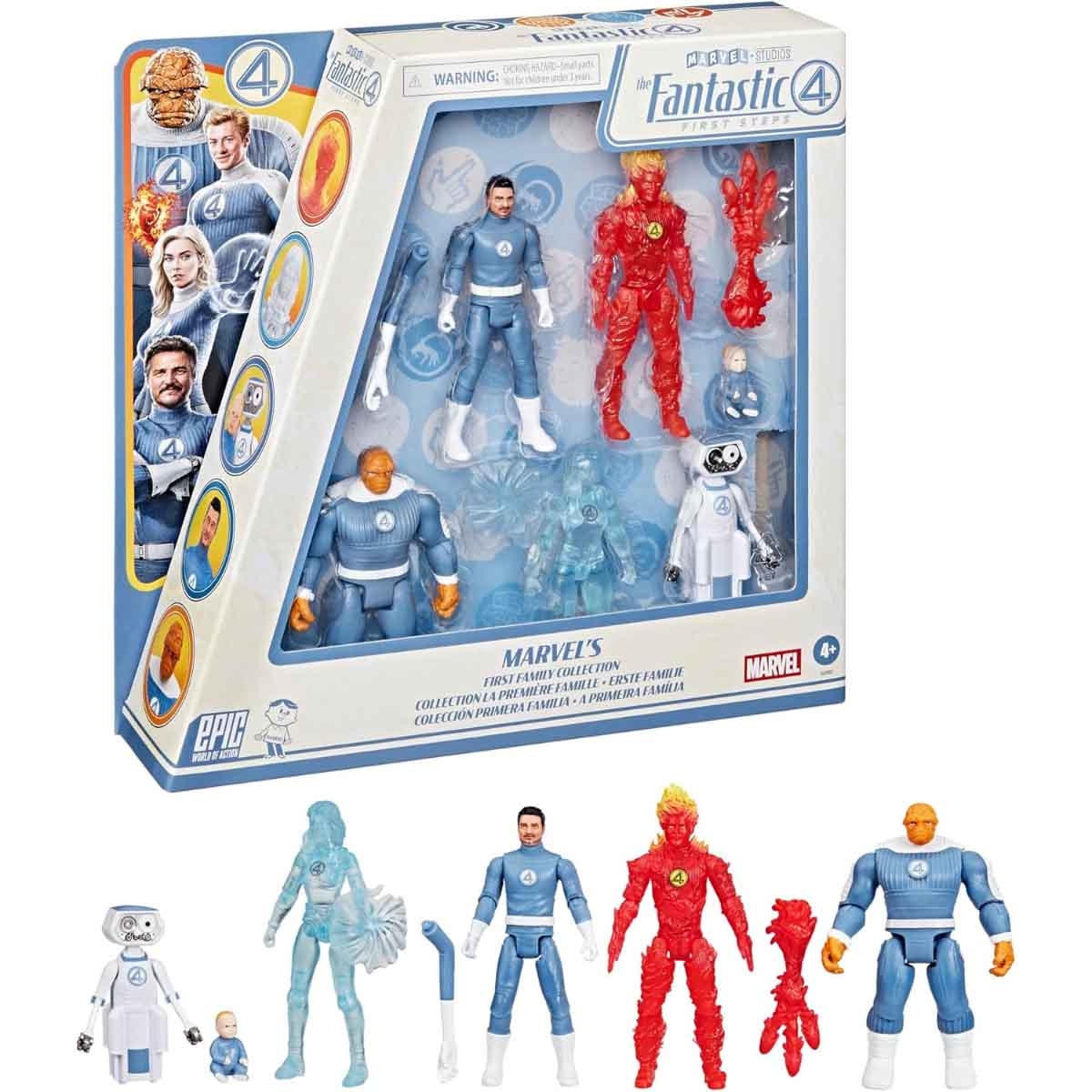 Hasbro Fantastic 4 Epic Figure Playset Unisex, 5-7 Years