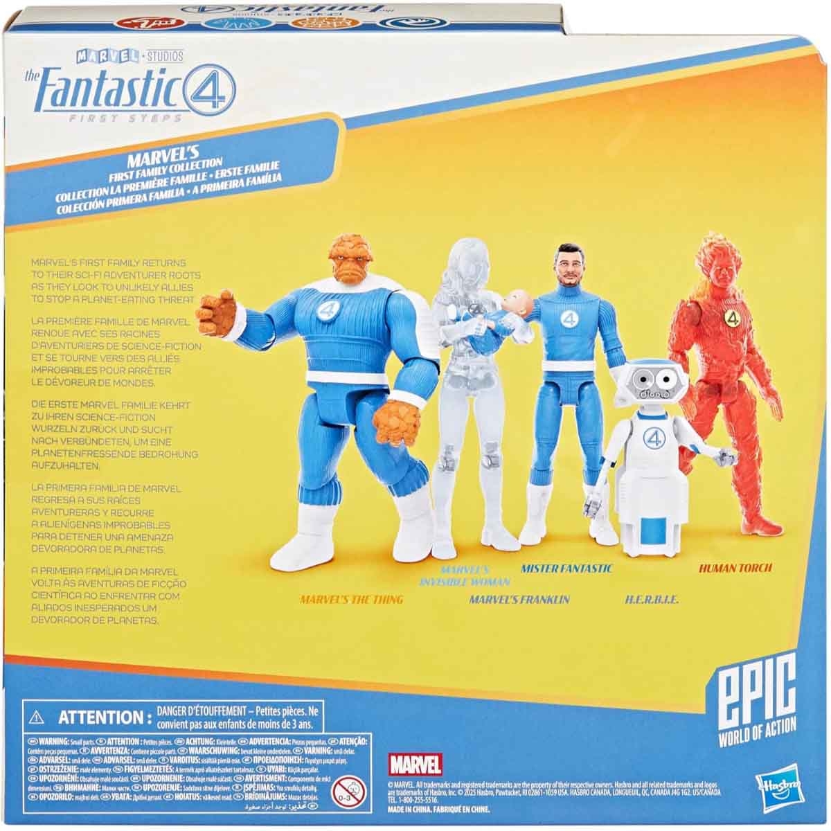 Hasbro Fantastic 4 Epic Figure Playset Unisex, 5-7 Years