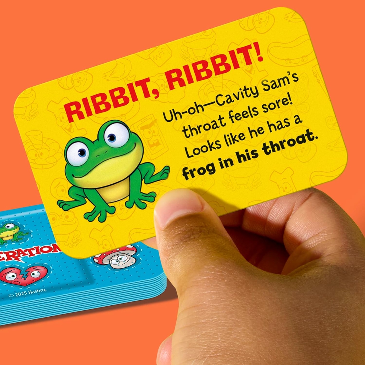 هاسبرو جيمز أوبريشن لعبة لوحية إلكترونية لغرفة العمليات مع حقيبة حمل شاملة للجنسين 5-7 سنوات