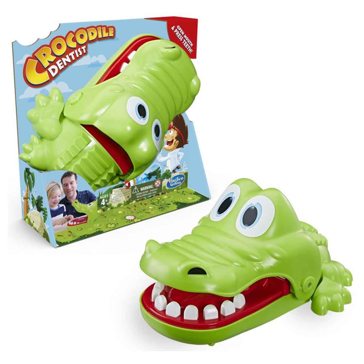 Hasbro Gaming Crocodile Dentist Game Unisex, 5-7 Years