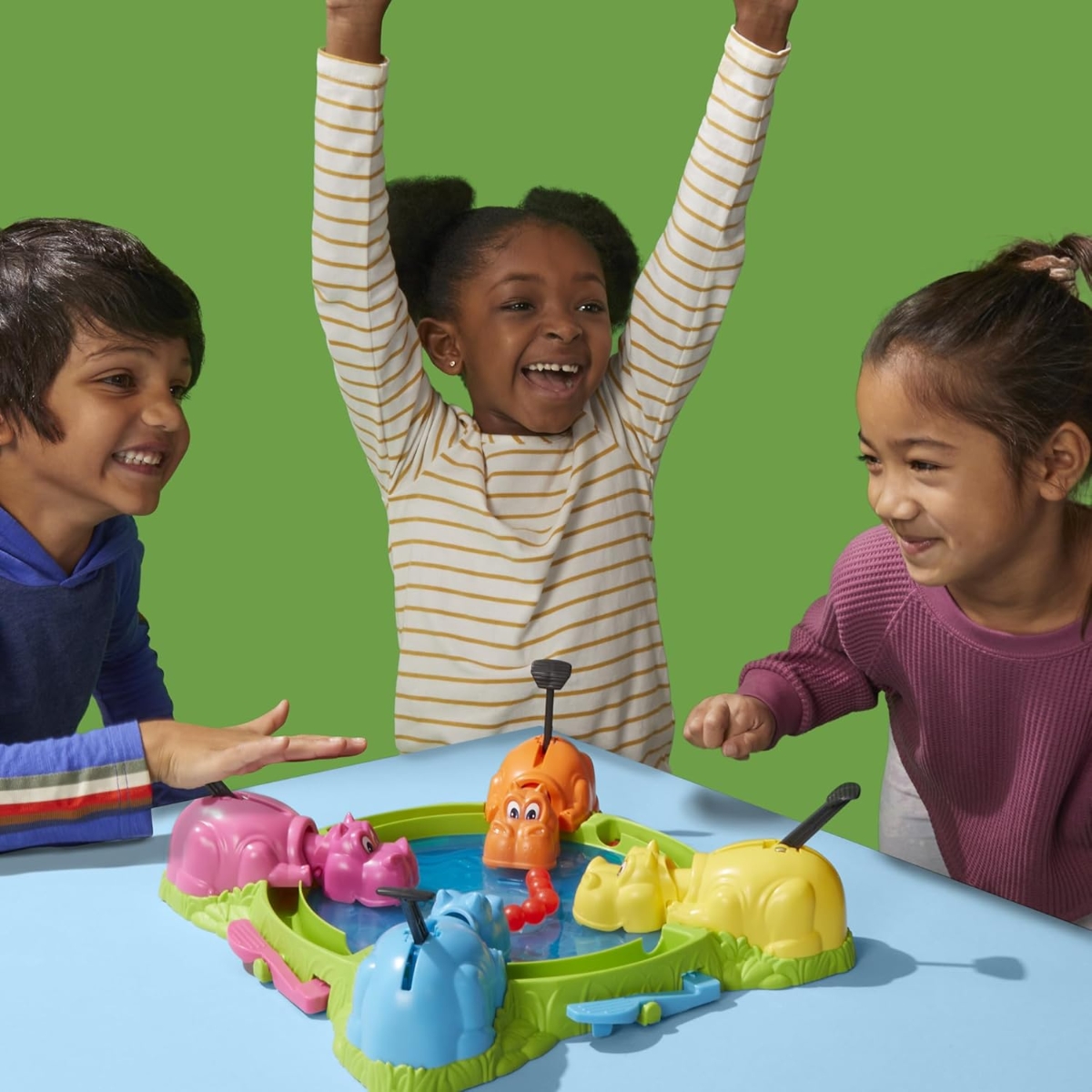 Hasbro Gaming Hungry Hungry Hippos Board Game Unisex, 5-7 Years