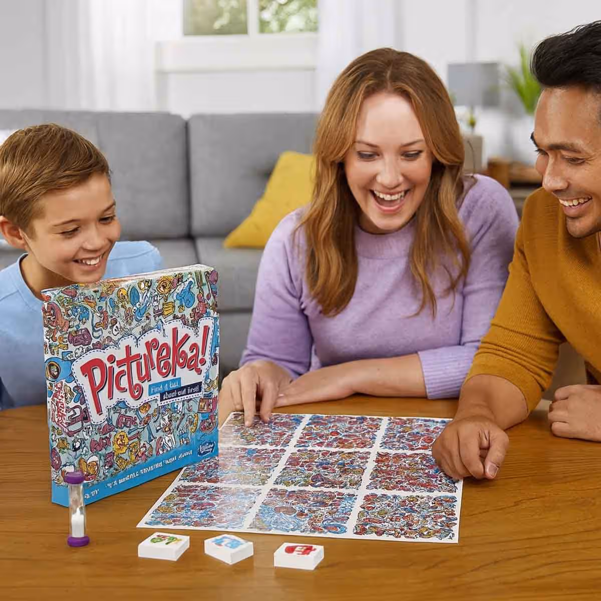 Hasbro Gaming Pictureka! The Wacky Picture Hunt Board Game Unisex, 5-7 Years