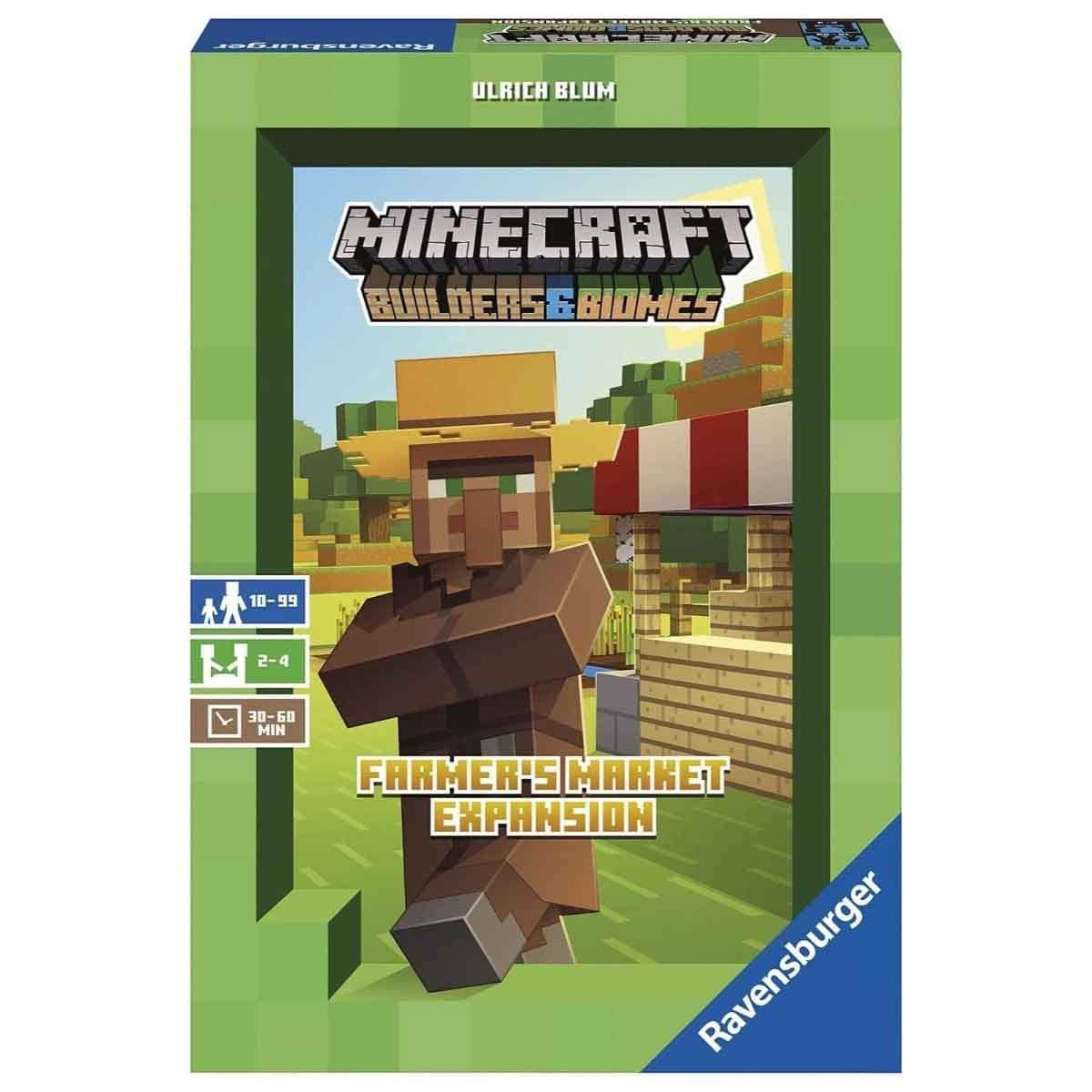 Hasbro Guess Who? Grab & Go! with Ravensburger Minecraft Expansion & Ankit Toys Family Board Game Bundle Unisex, 5-7 Years