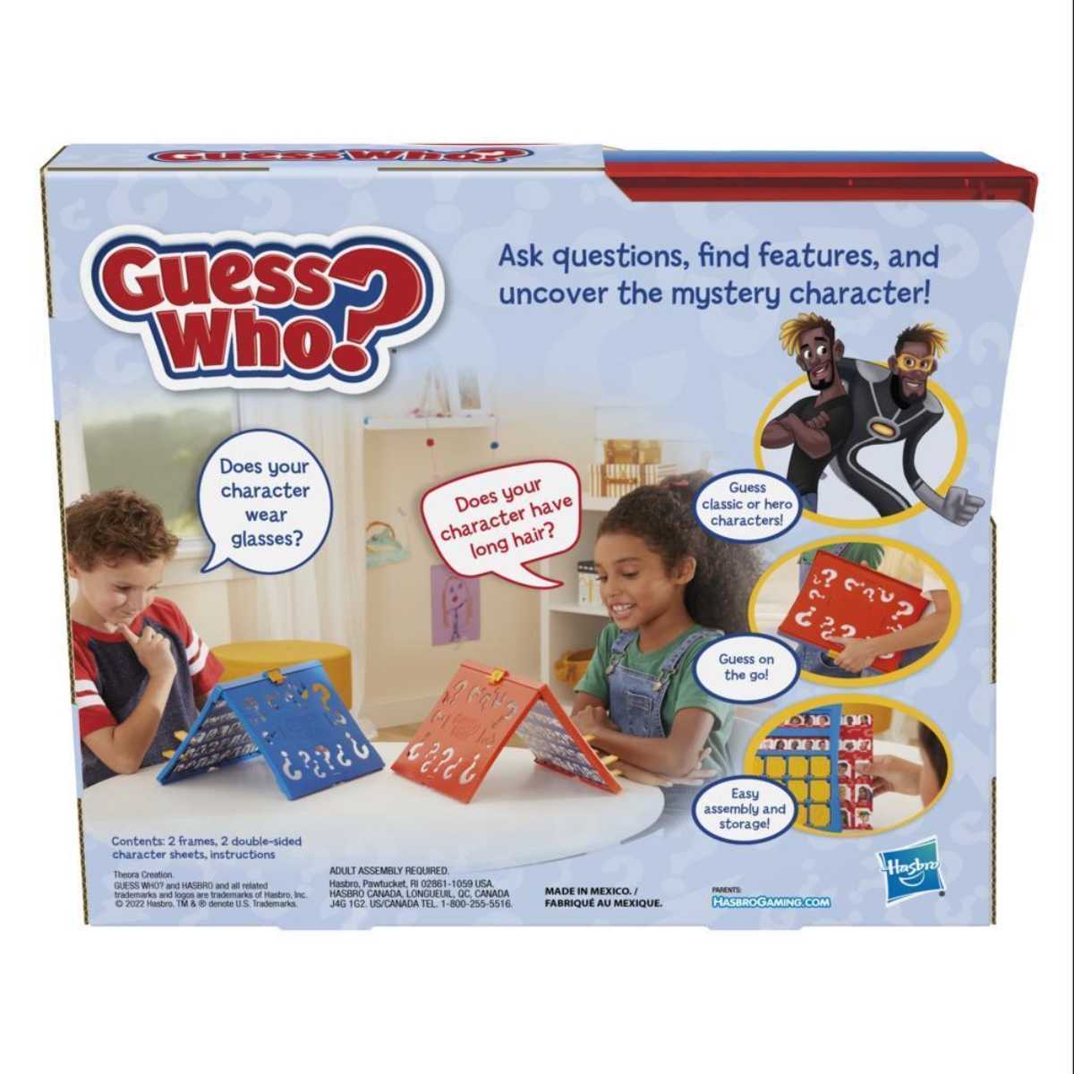 Hasbro Guess Who? The Original Guessing Board Game Unisex, 5-7 Years