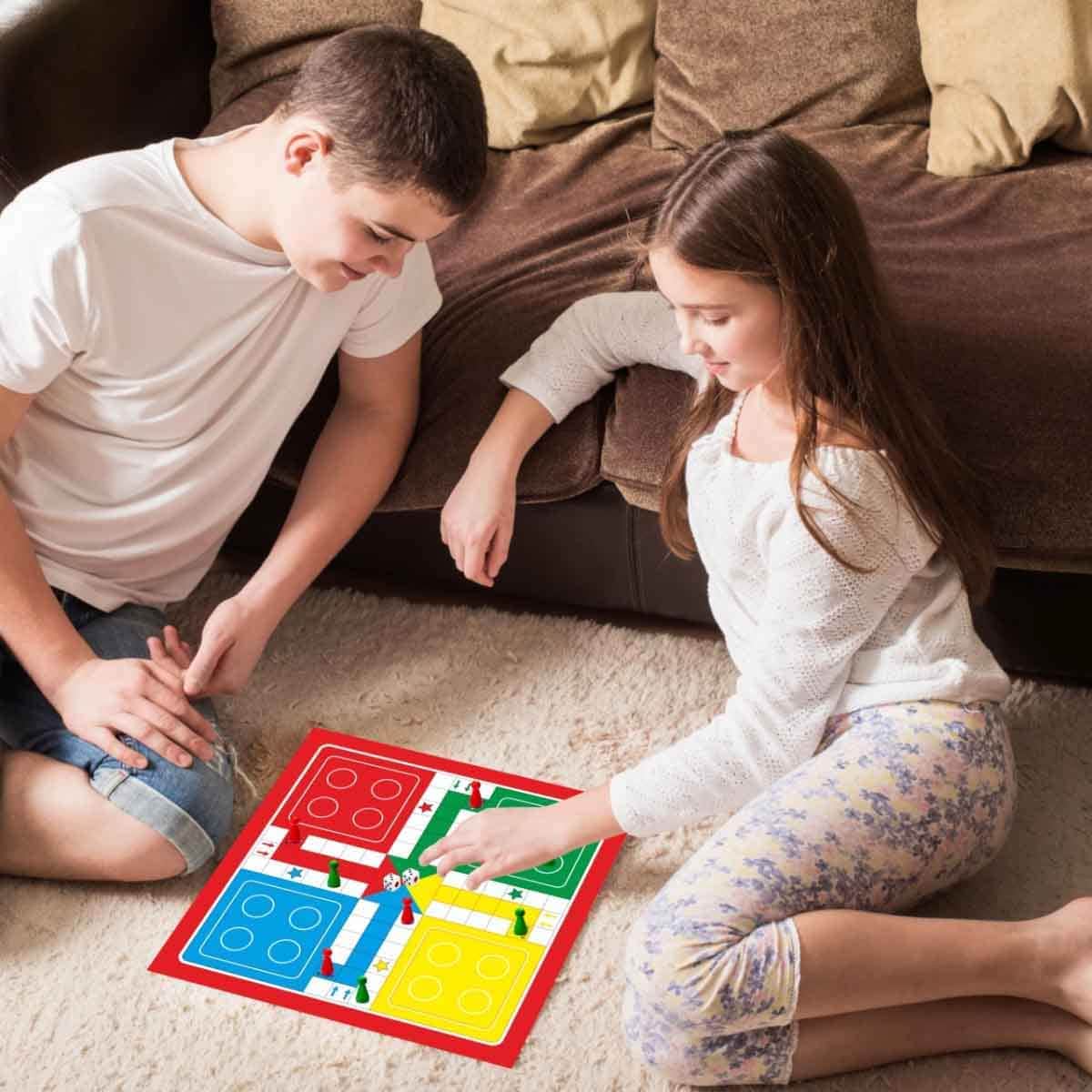 Hasbro Guess Who? with Ankit Toys 2-in-1 Ludo & International Business Board Game Bundle Pack Unisex, 5-7 Years