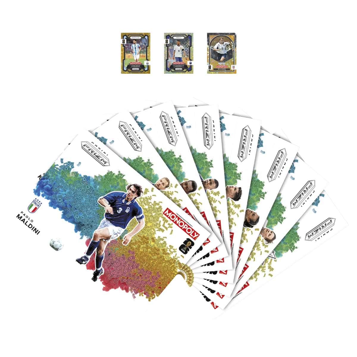 Monopoly FIFA World Cup Board Game with Panini Prizm Trading Cards Unisex, 8-10 Years