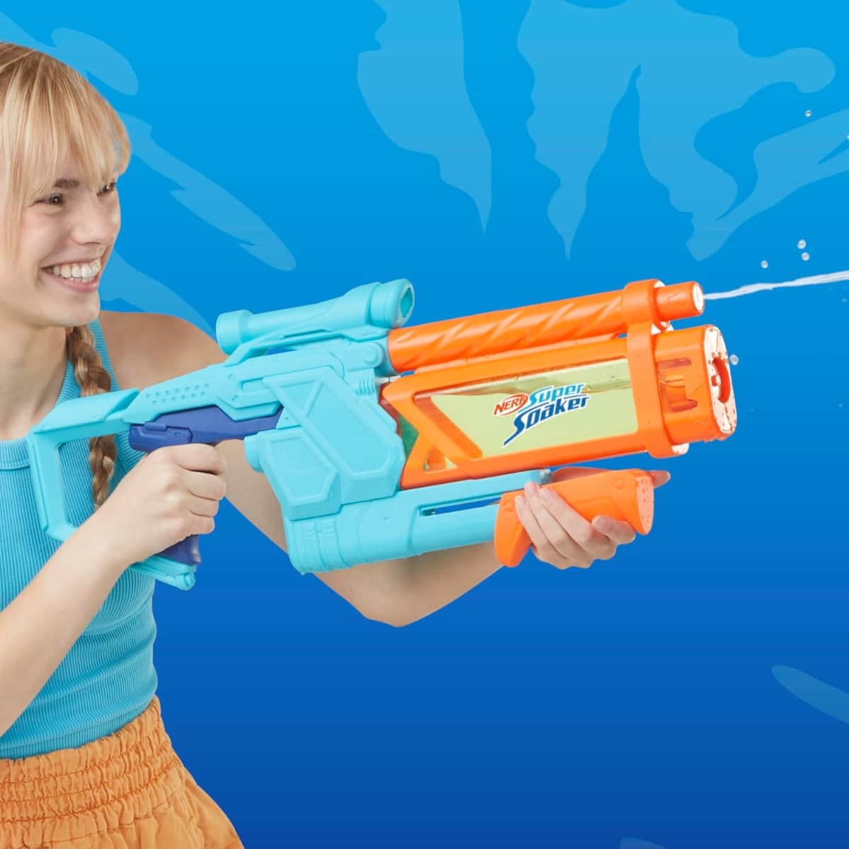 Hasbro Nerf Soa Mega Dunk Fill Blaster Toy Unisex, 5-7 Years