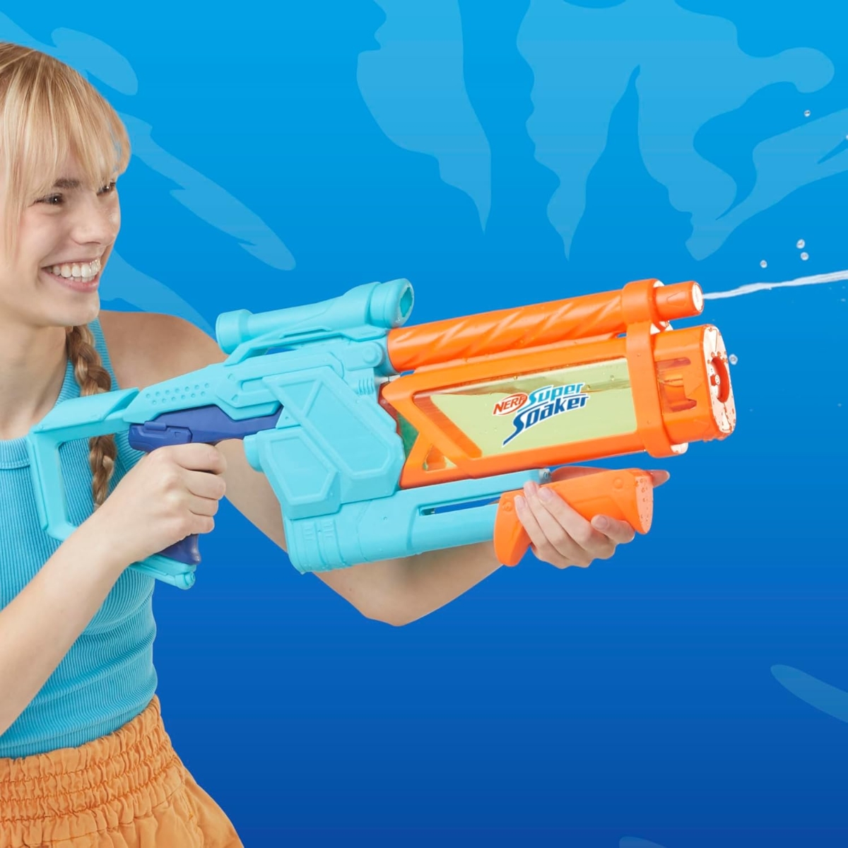 Hasbro Nerf Soa Mega Dunk Fill Blaster Toy Unisex, 5-7 Years