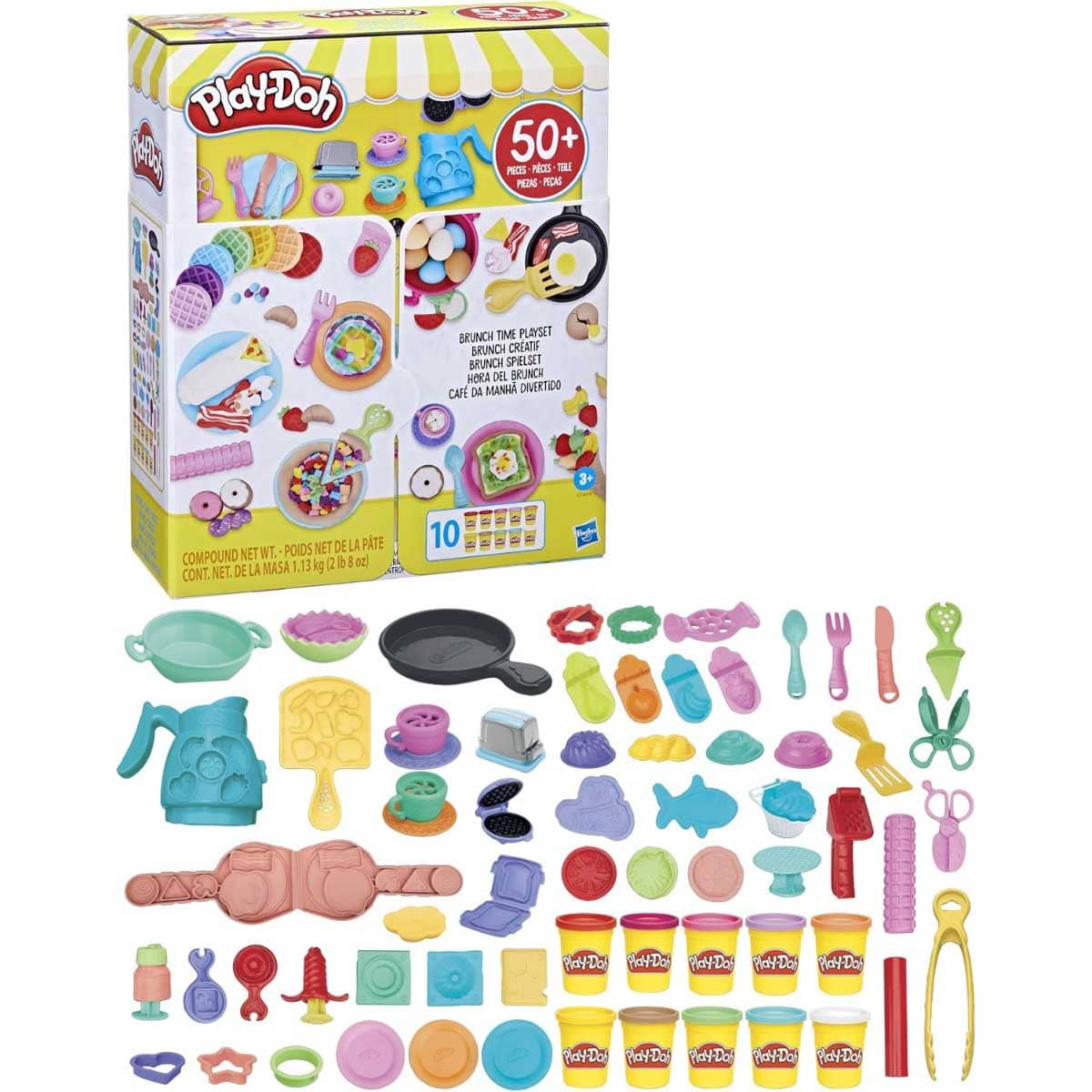 Hasbro Play-Doh Brunch Kitchen Playset Unisex, 3-4 Years