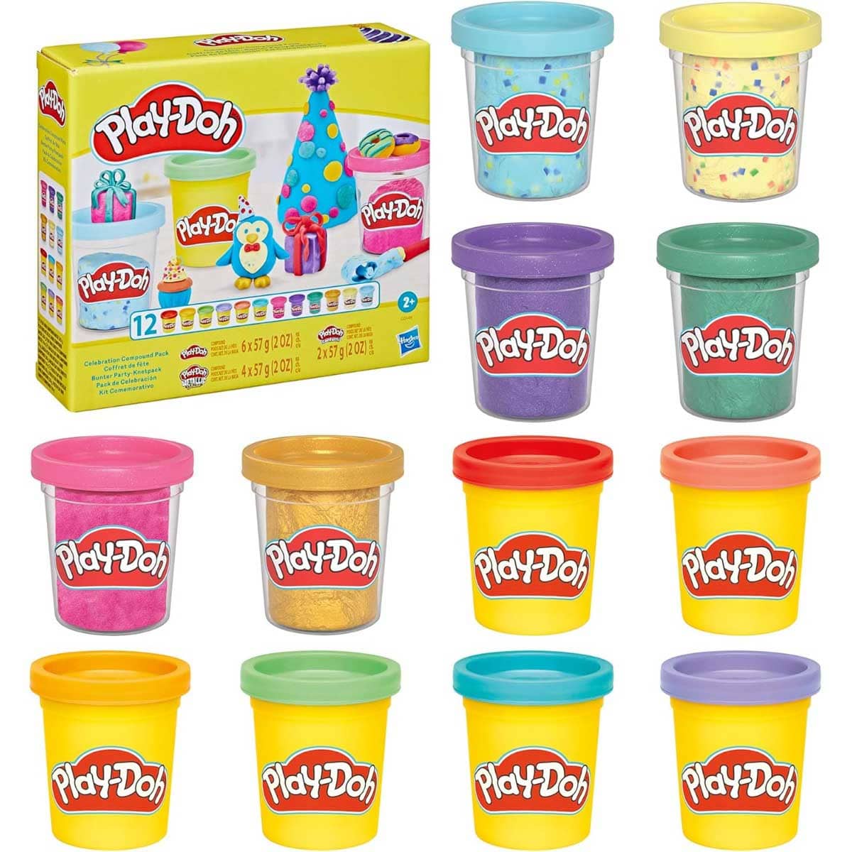 Hasbro Play-Doh Celebration Compound Playset Toddlers, 2-3 Years
