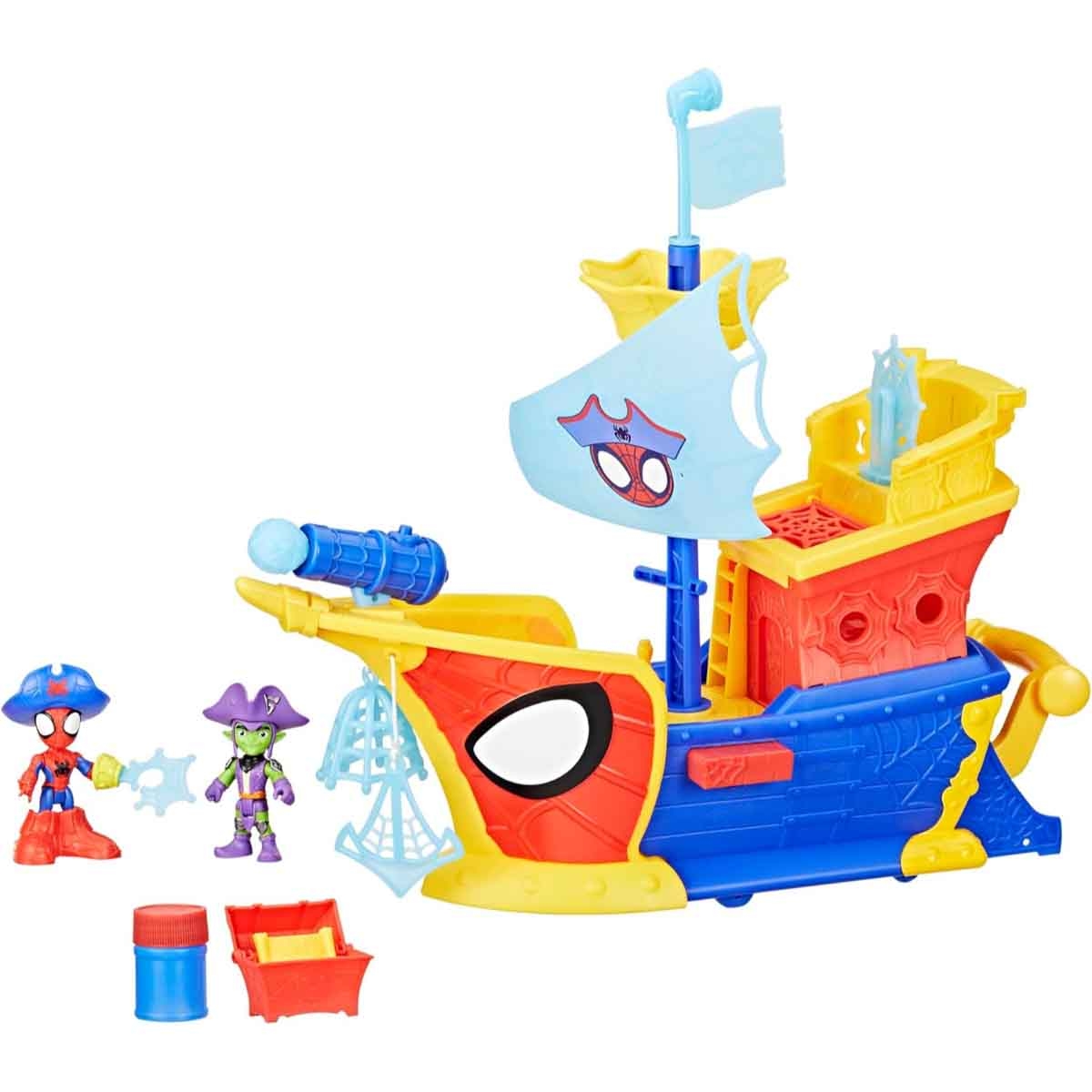 Hasbro SAF Webs Ahoy Bubble Ship Playset Unisex, 3-4 Years