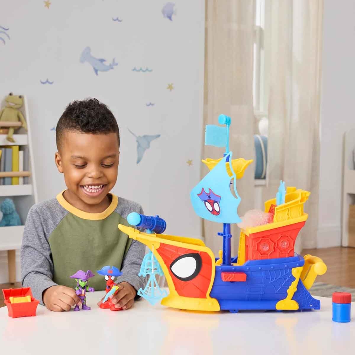 هاسبرو مجموعة سفينة الفقاعات ويبز أهوي للجنسين، عمر 3-4 سنوات