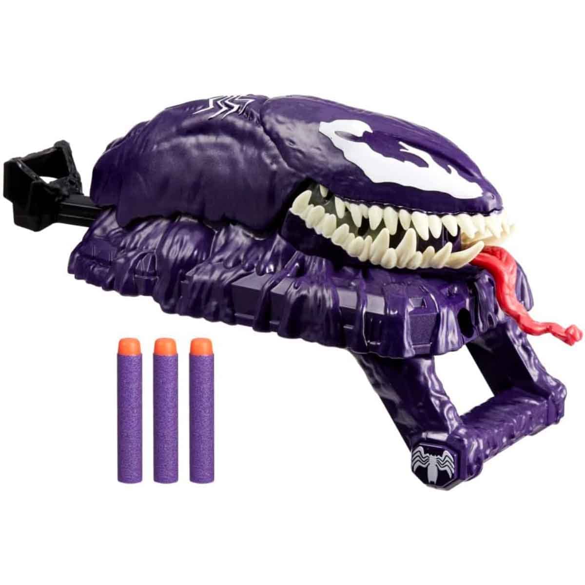 Hasbro Spider-Man Venom Strike Gauntlet Foam Blaster Unisex, 5-7 Years