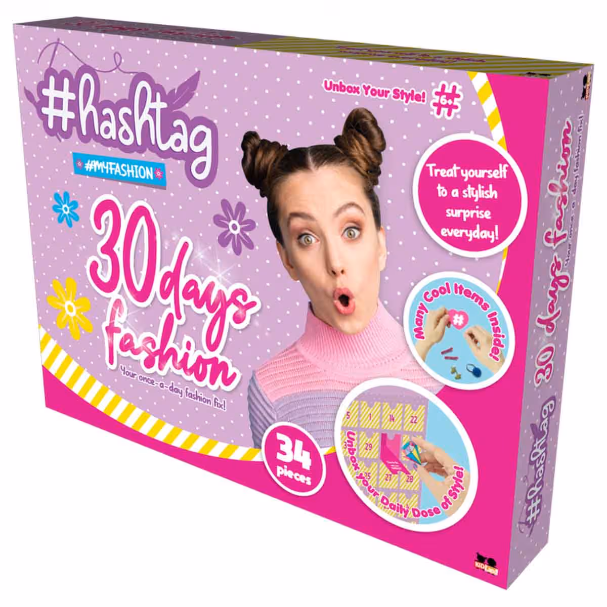 Hashtag 30 Days Fashion Craft Kit Girls, 5-7 Years