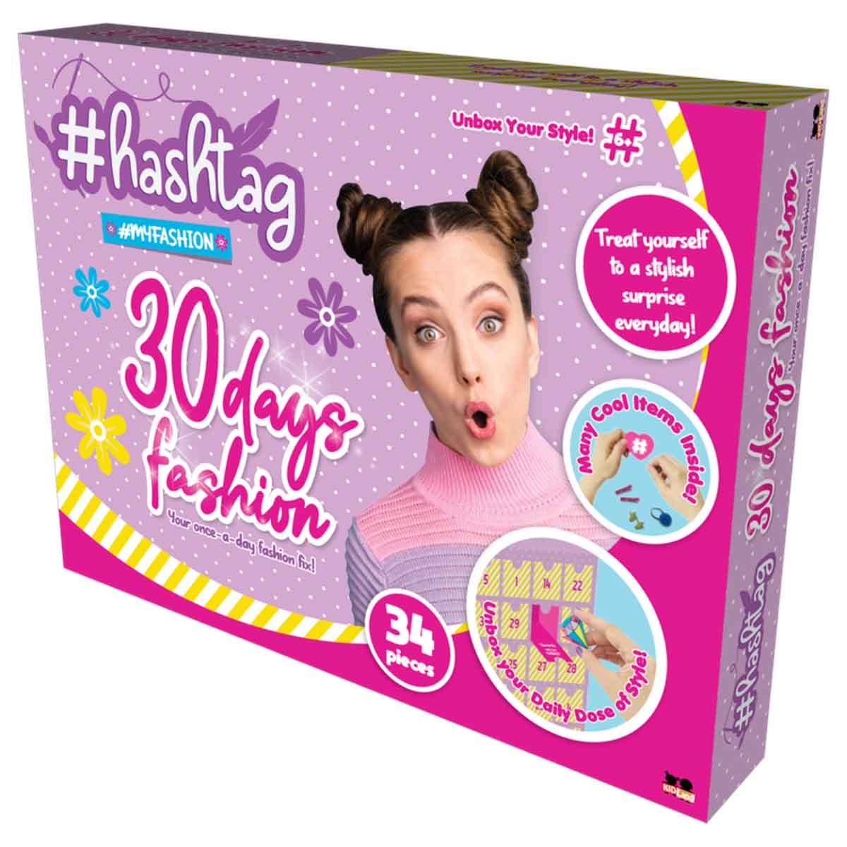 Hashtag 30 Days Fashion Craft Kit Girls, 5-7 Years