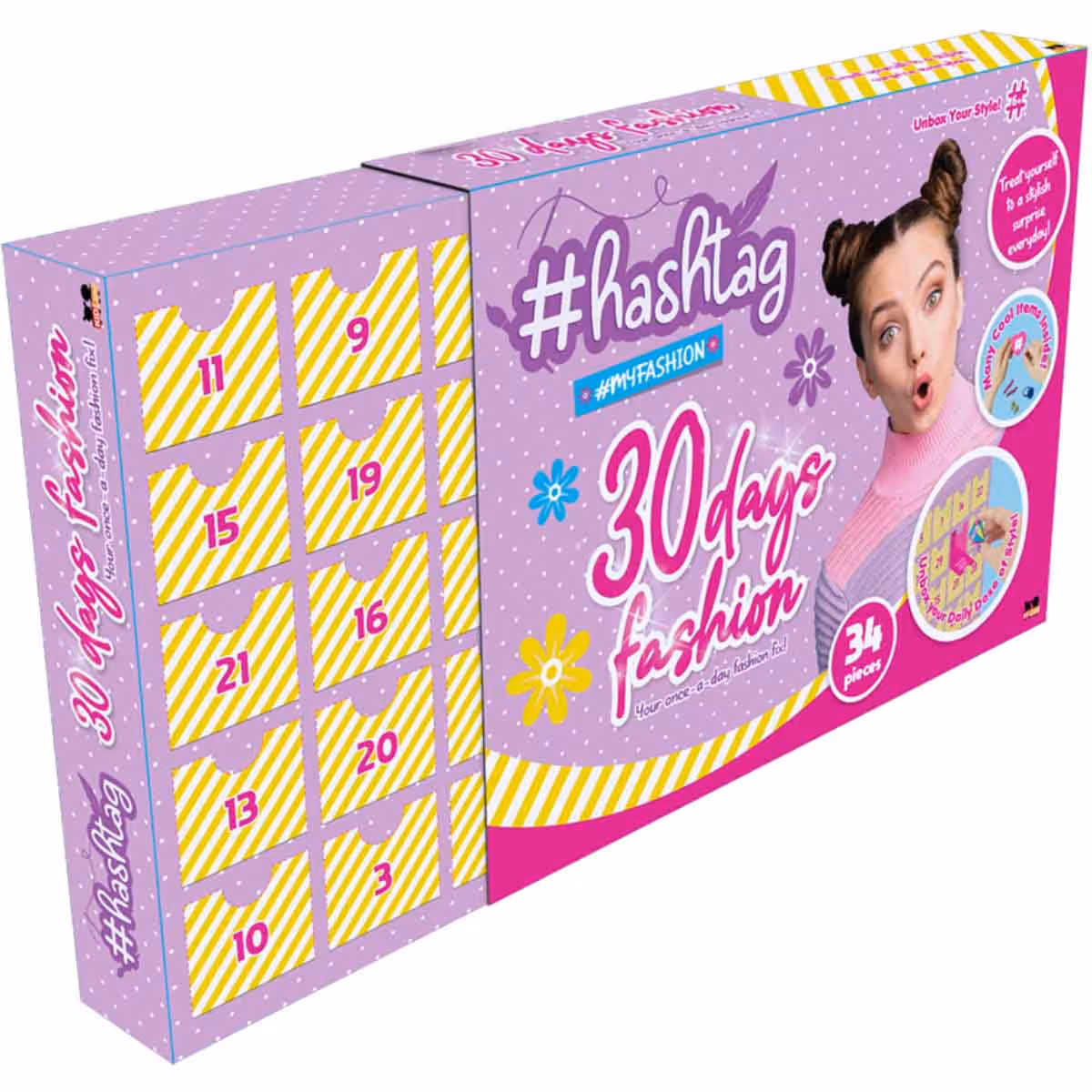 Hashtag 30 Days Fashion Craft Kit Girls, 5-7 Years