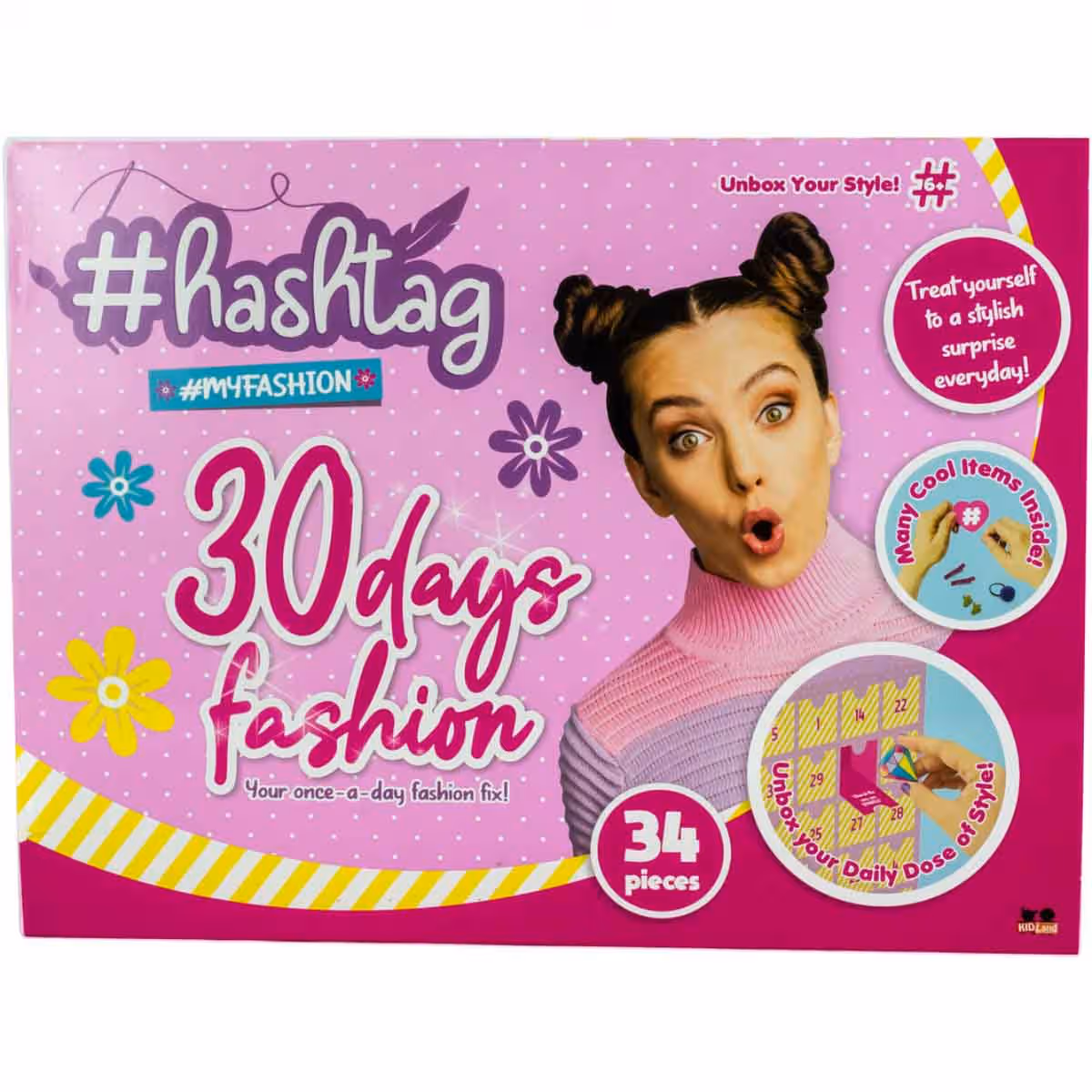 Hashtag 30 Days Fashion Craft Kit Girls, 5-7 Years