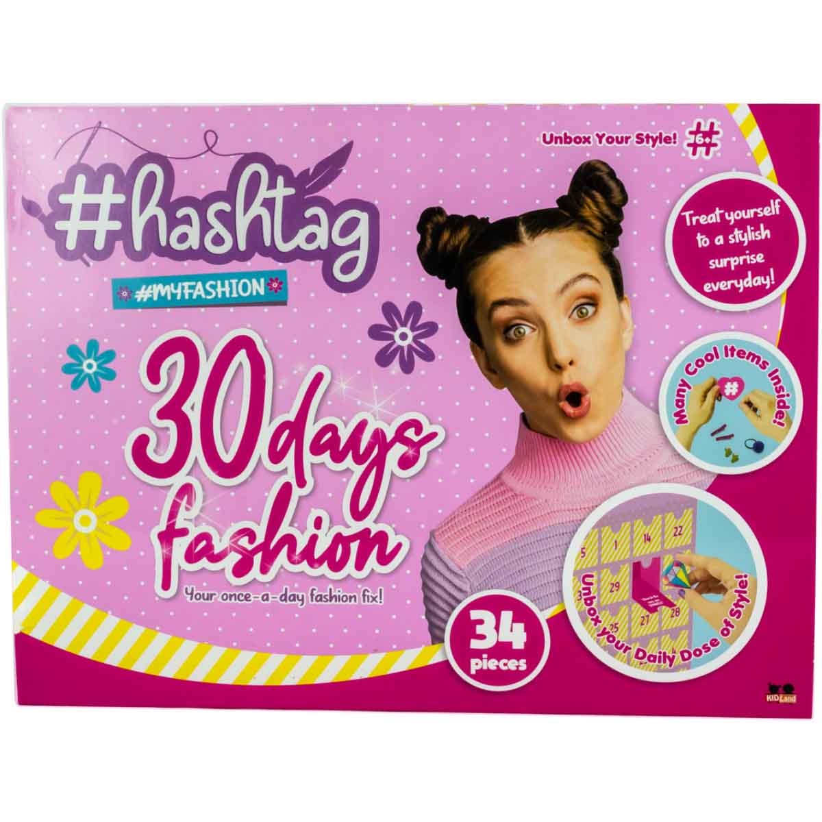 Hashtag 30 Days Fashion Craft Kit Girls, 5-7 Years