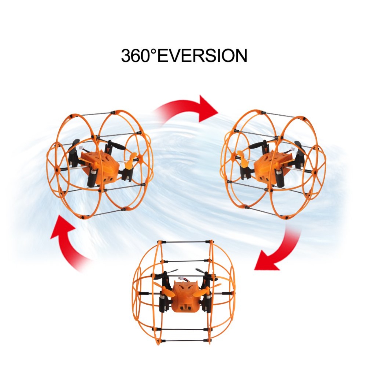 Helicmax Assorted Sky Walker 2.4G RC Quadcopter with Ball Shaped Protector Unisex, 13+ Years