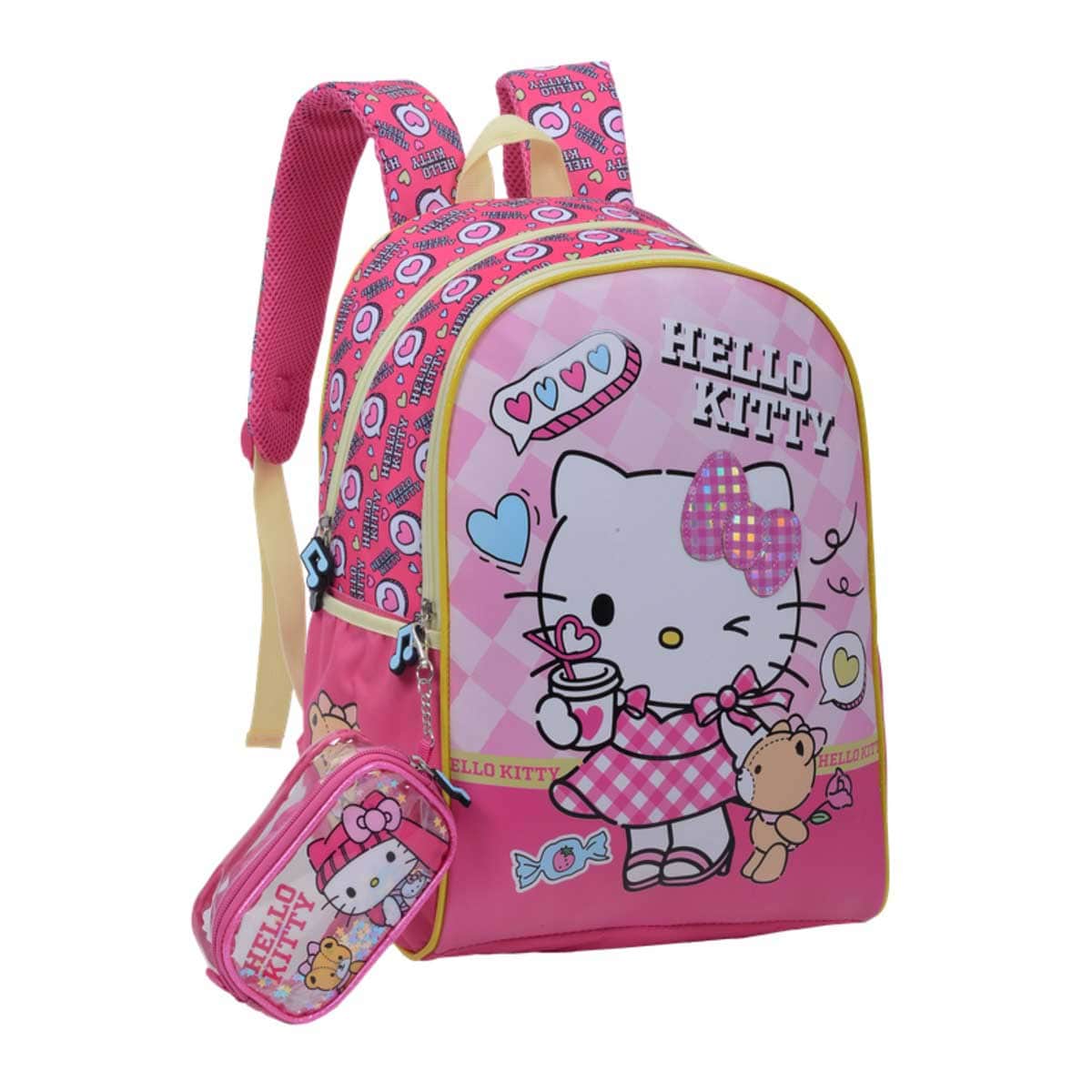 Hello Kitty 16" School Backpack Girls, 5-7 Years