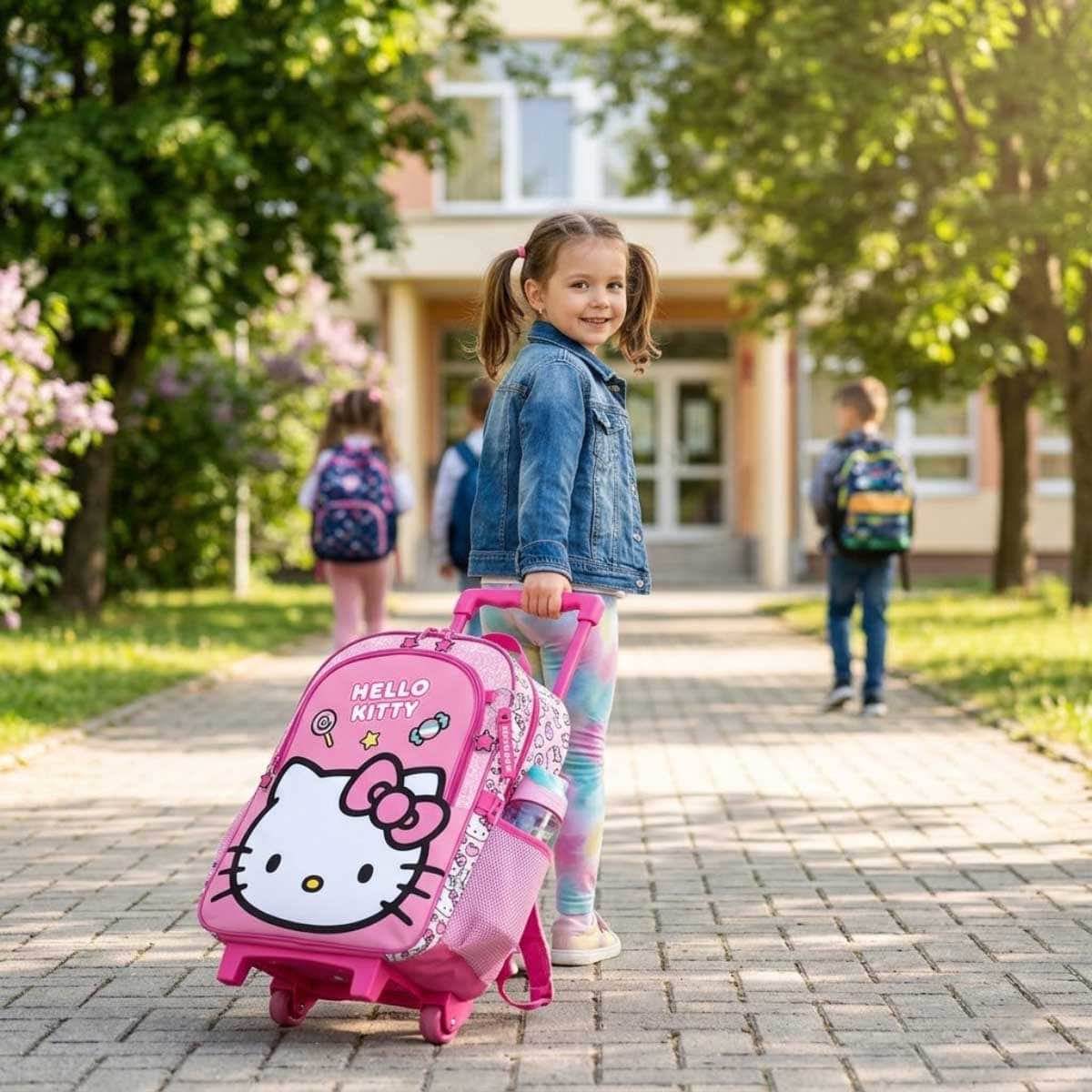 Hello Kitty 16" Trolley Bag Girls, 5-7 Years