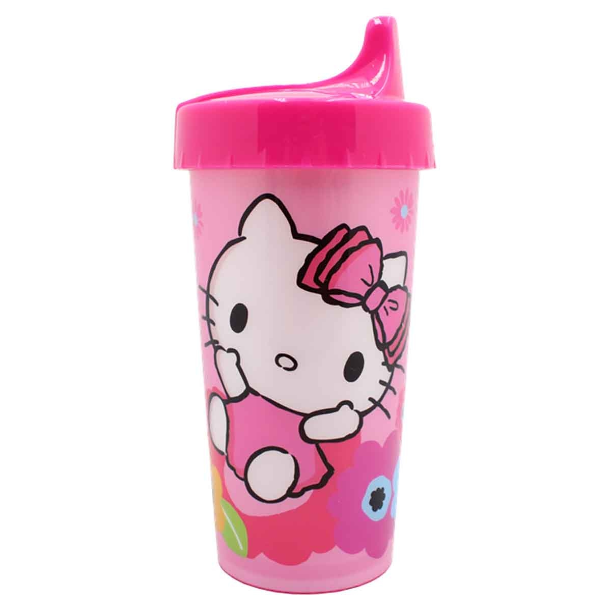 Hello Kitty Pink Reusable Easy Tumbler with Straw