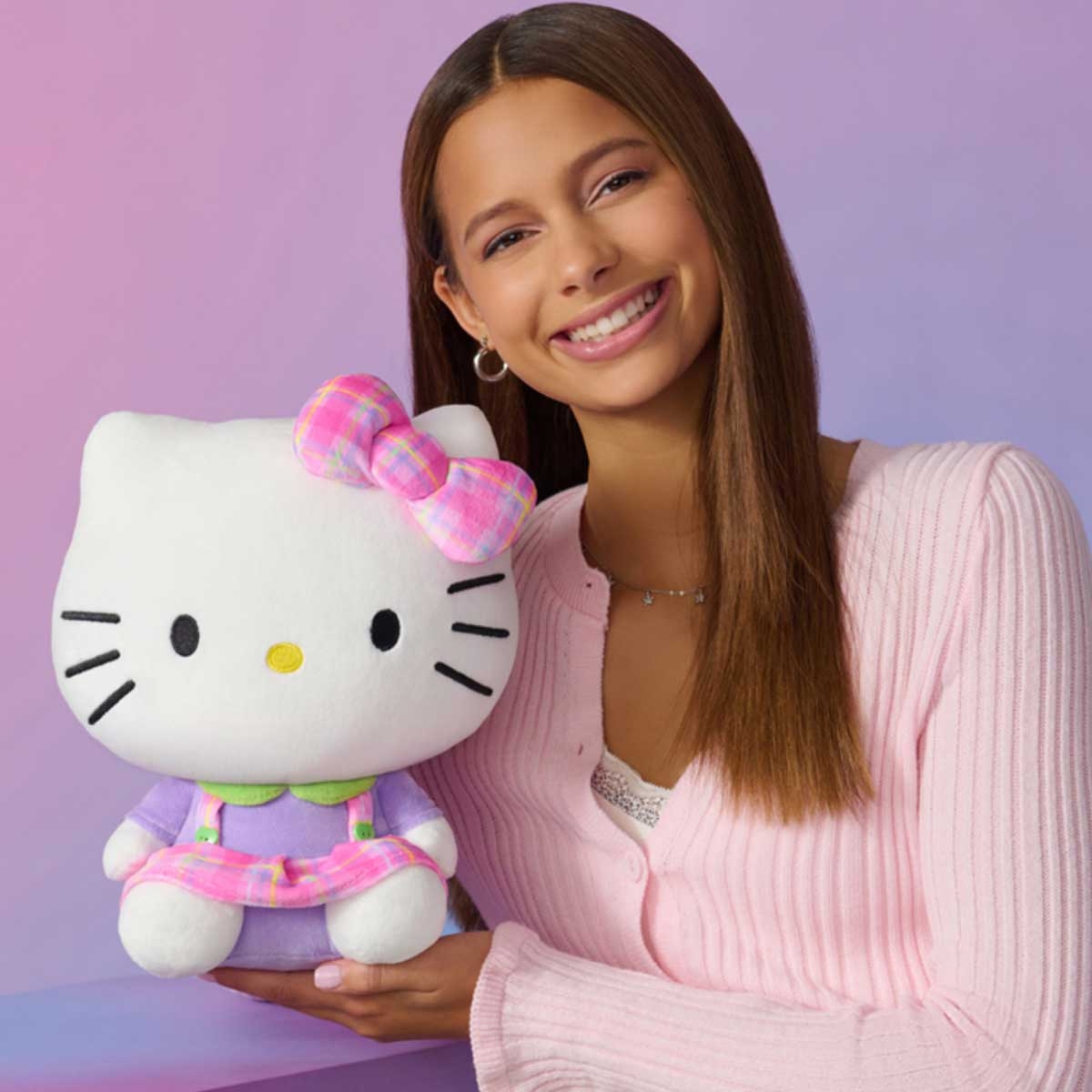 مجموعة ألعاب هيلو كيتي وأصدقائها القطيفة المتنوعة مقاس 12 بوصة للبنات من عمر 3 إلى 4 سنوات