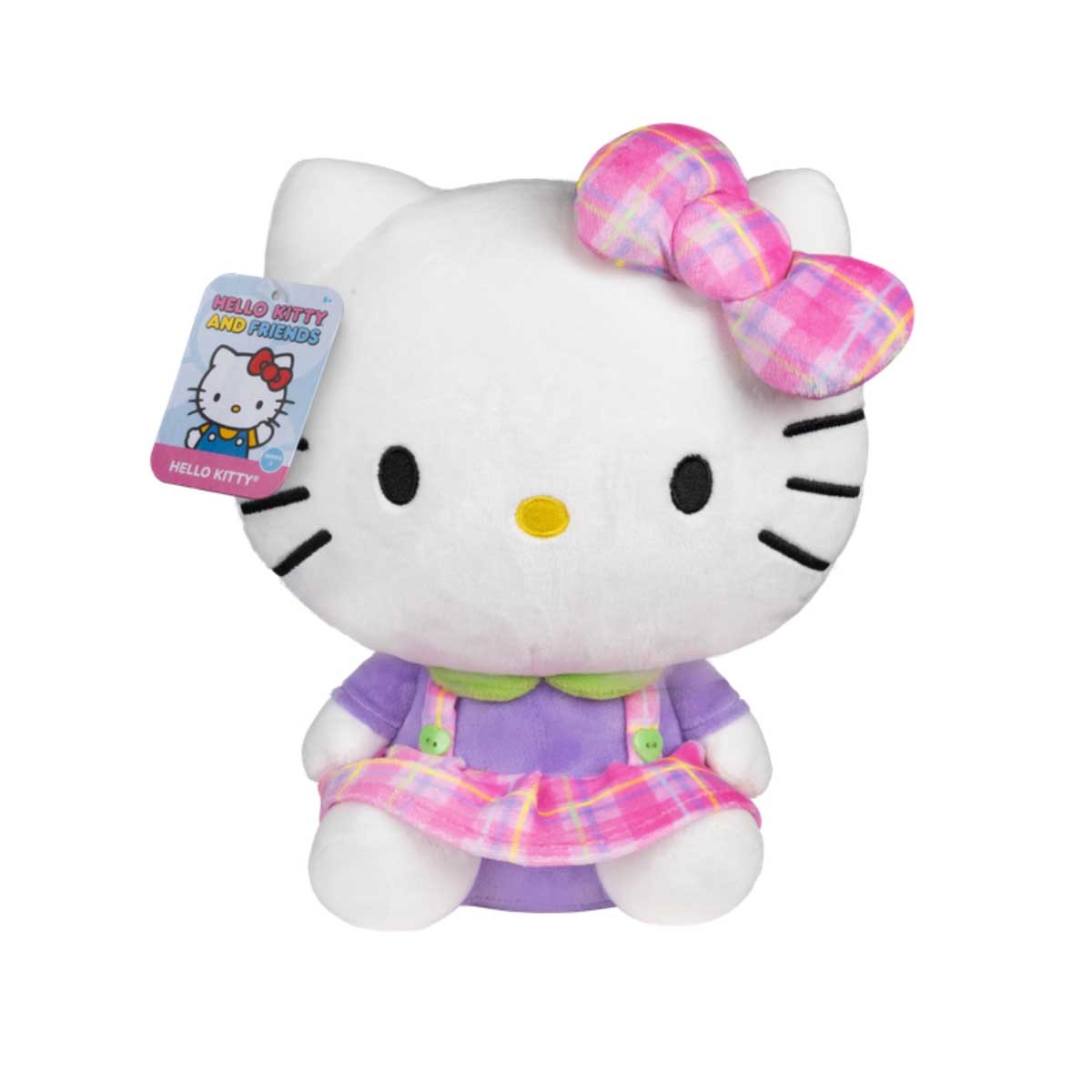 مجموعة ألعاب هيلو كيتي وأصدقائها القطيفة المتنوعة مقاس 12 بوصة للبنات من عمر 3 إلى 4 سنوات
