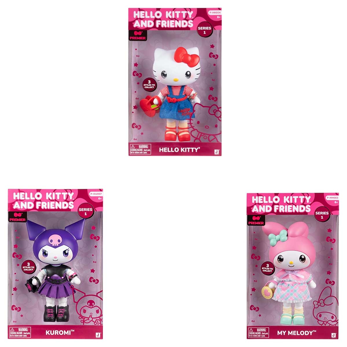 مجموعة شخصيات هيلو كيتي وأصدقائها المفصلية المتنوعة مقاس 8 بوصات للبنات من 6 إلى 8 سنوات