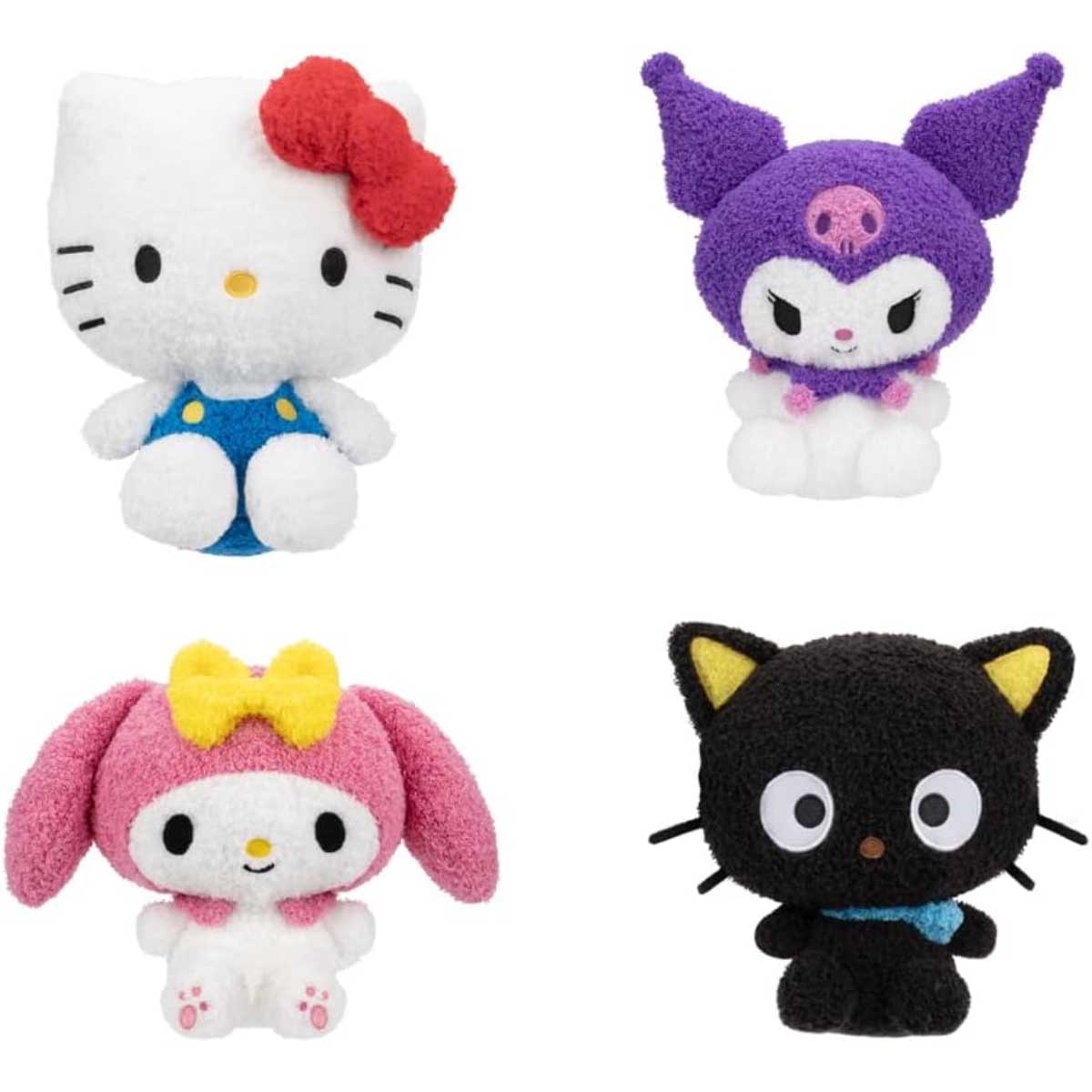 مجموعة ألعاب هيلو كيتي وأصدقائها القطيفة الفاخرة المتنوعة مقاس 8 بوصات للبنات من عمر 3 إلى 4 سنوات