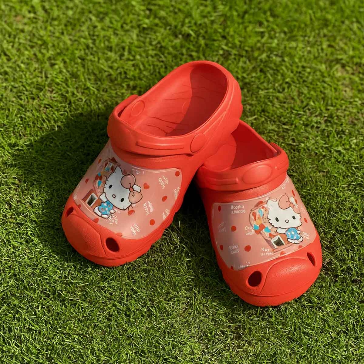 Hello Kitty EU Lightweight & Comfortable Slip-On Sandals Kids Klogs Girls