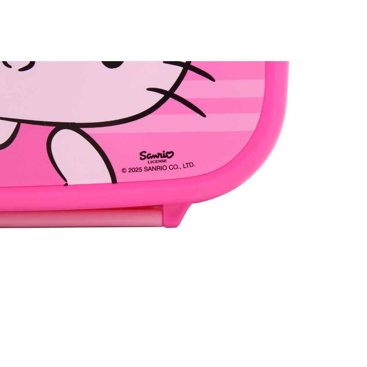 هيلو كيتي صندوق غداء سانريو مضاد للتسرب مع صينية داخلية