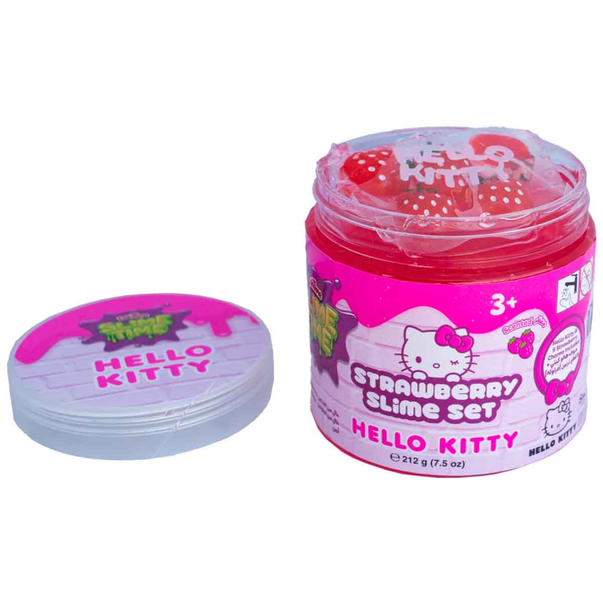 Hello Kitty Strawberry Scented Slime Set Unisex, 3-4 Years