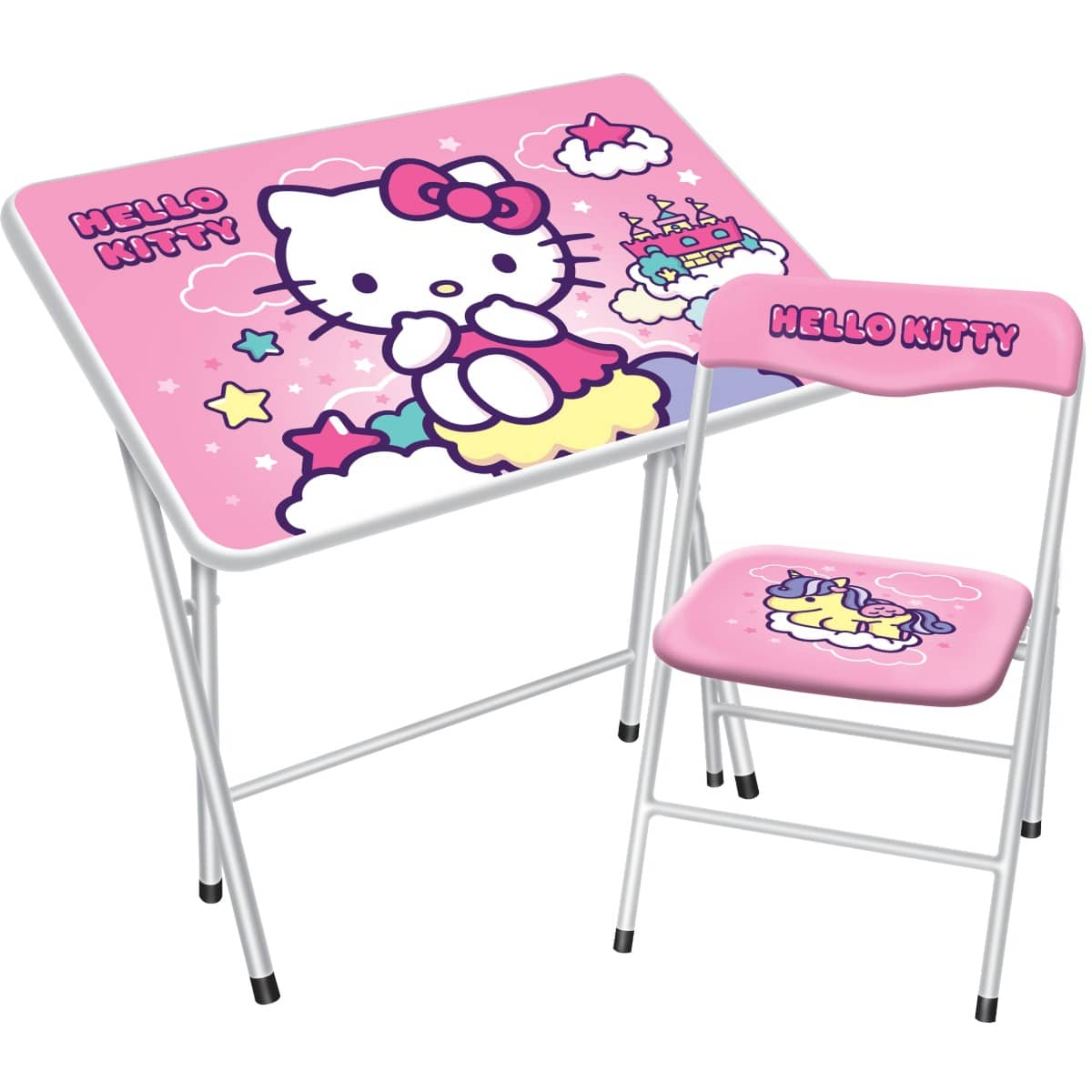 Hello Kitty Table & Chair Set Girls, 3-4 Years