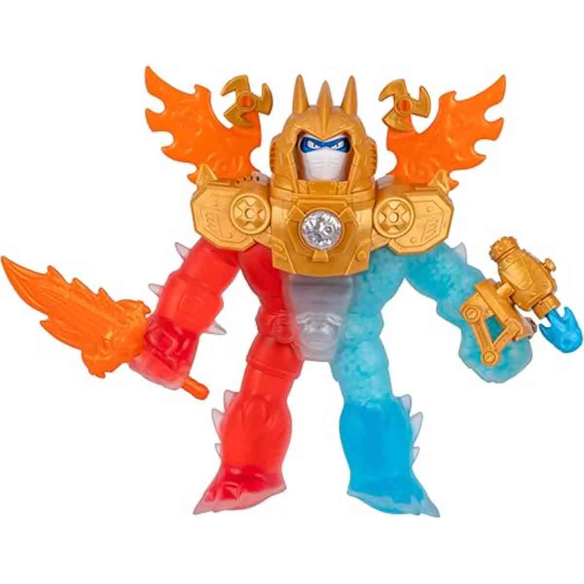 Heroes of Goo Jit Zu 5" S13 Goo-Tron Supreme Non-Language Meteor Madness Action Figure Set Boys, 5-7 Years