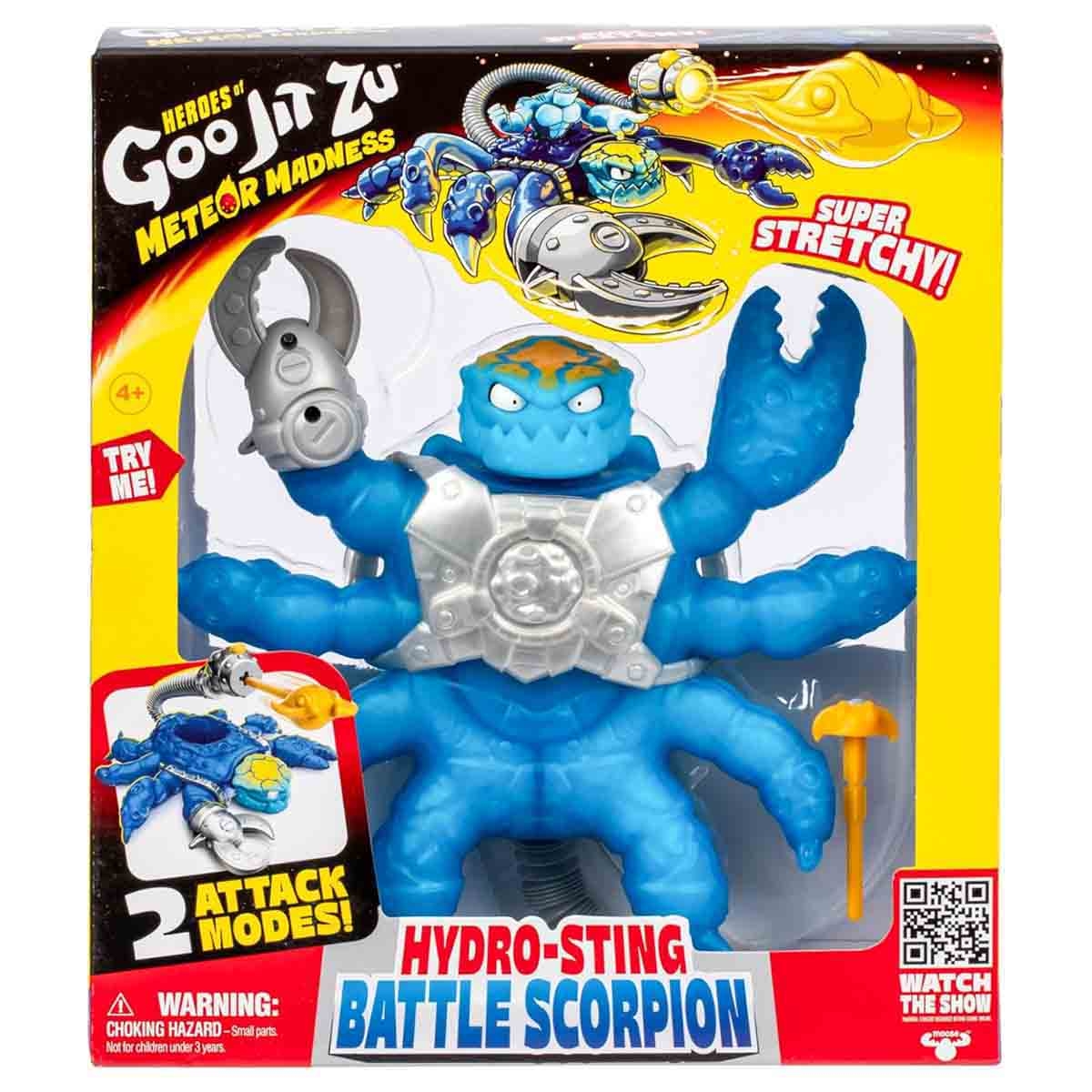 هيروز اوف جو جت زو 8.4 إنش S13 مجموعة شخصيات اكشن هيدرو ستينغ باتل سكوربيون مع وضعيتين هجوم للأولاد، 5-7 سنوات