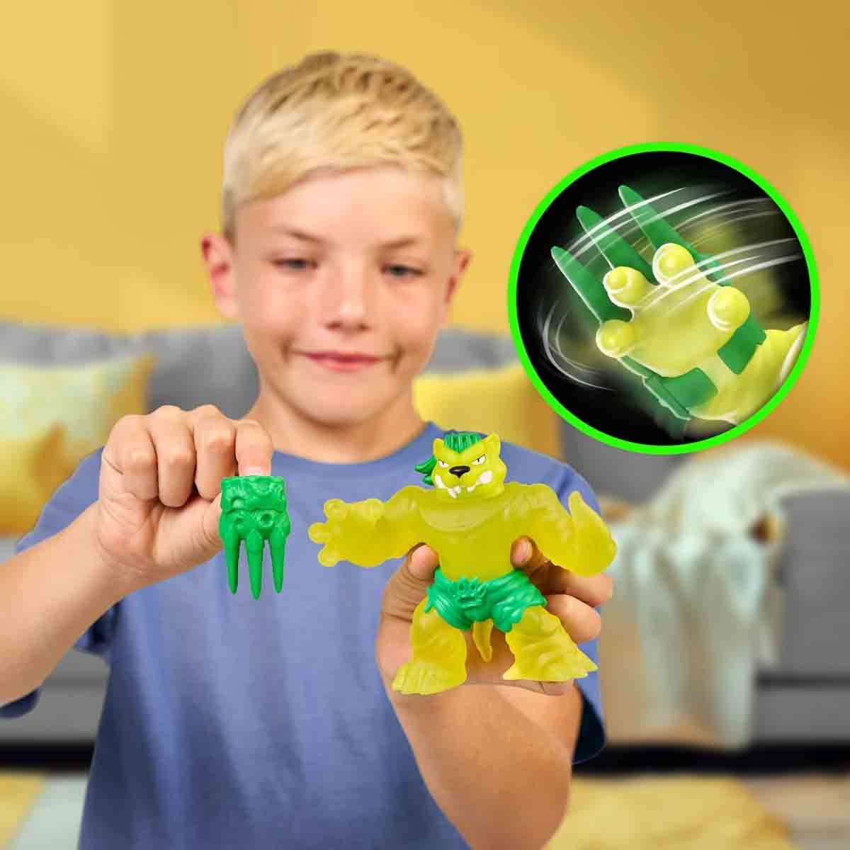 Heroes of Goo Jit Zu 5" S13 Jagooar Meteor Madness Hero Action Figure Boys, 5-7 Years