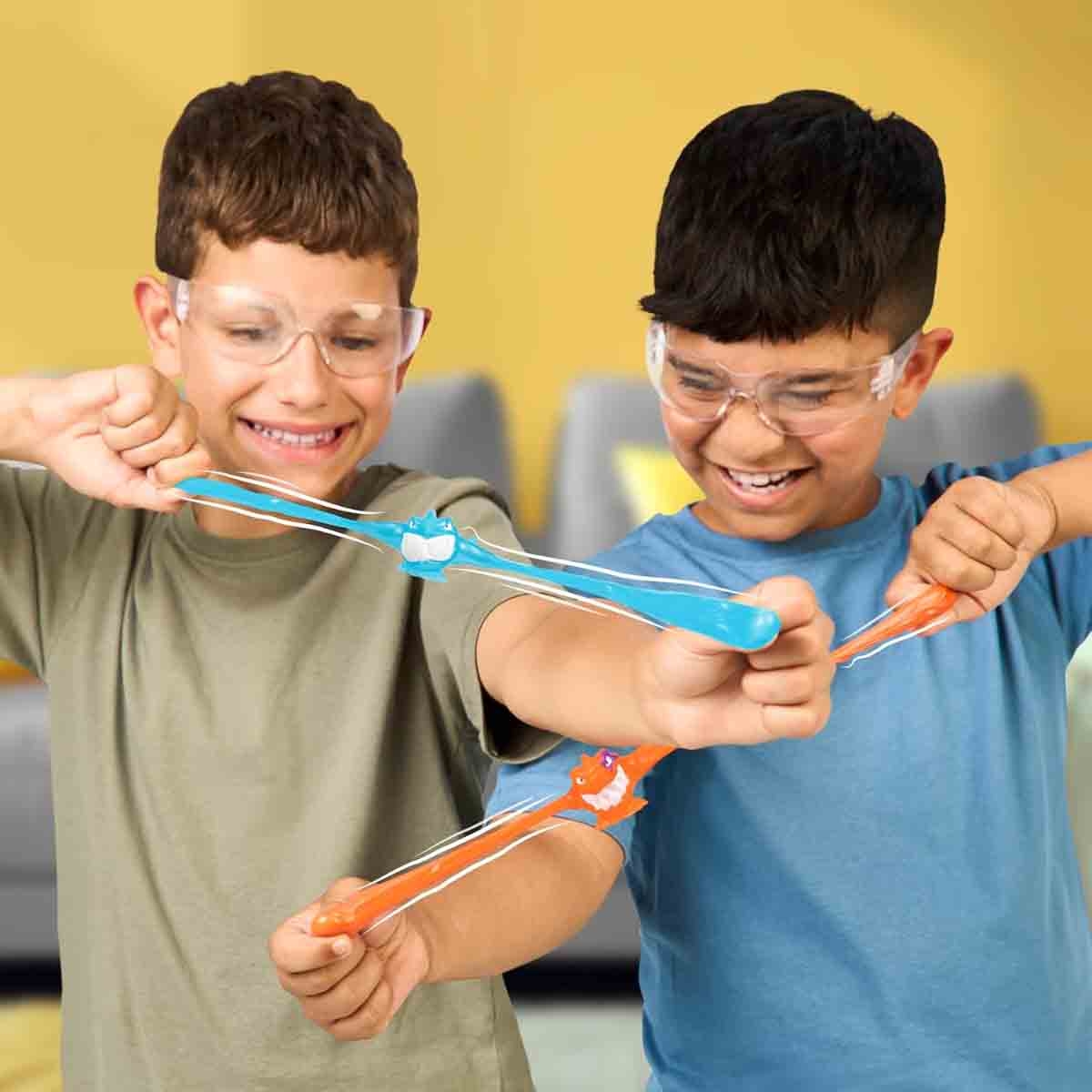 Heroes of Goo Jit Zu 2" S13 Meteor Madness Cosmic Metallic Goo Slingers Boys, 5-7 Years, Pack of 5