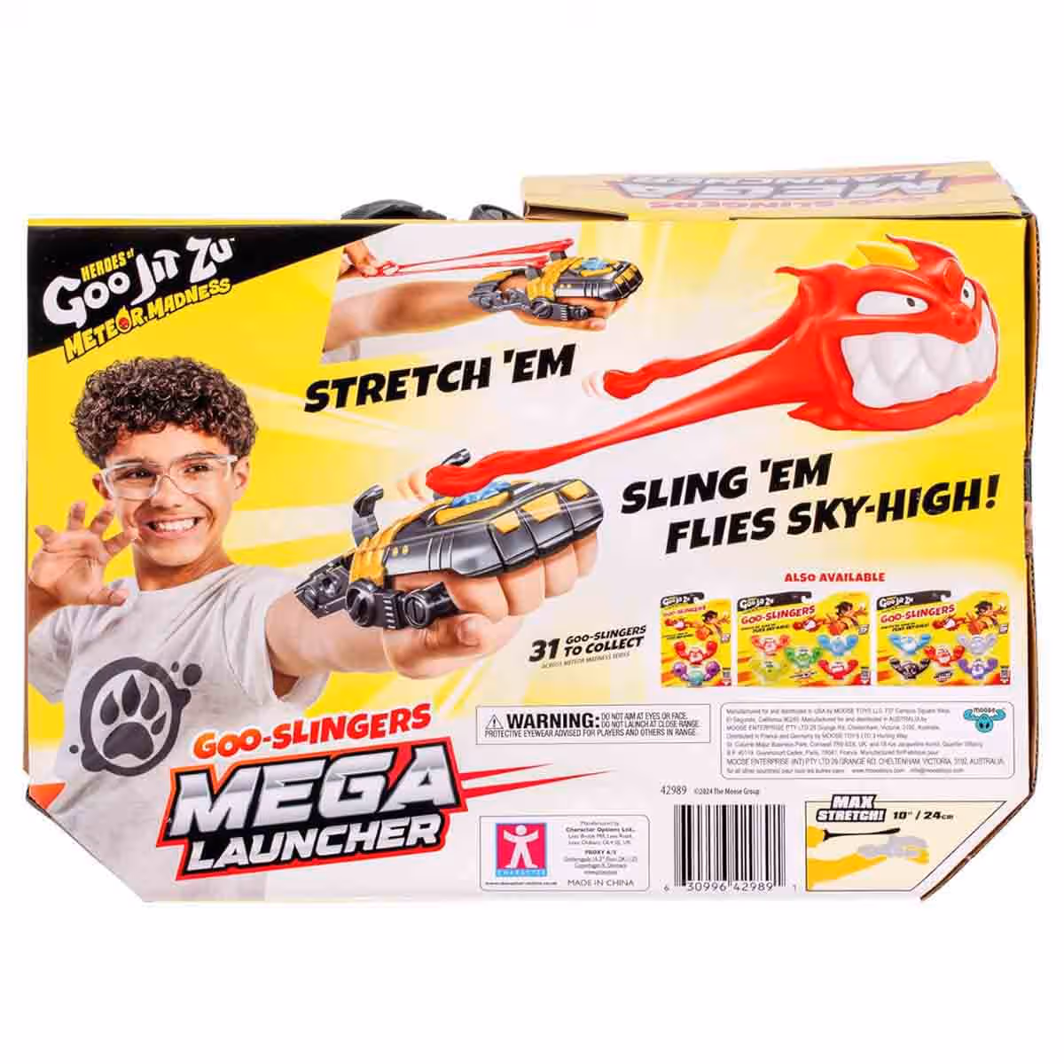 Heroes of Goo Jit Zu S13 Meteor Madness GOO Slingers Mega Launcher Boys, 5-7 Years