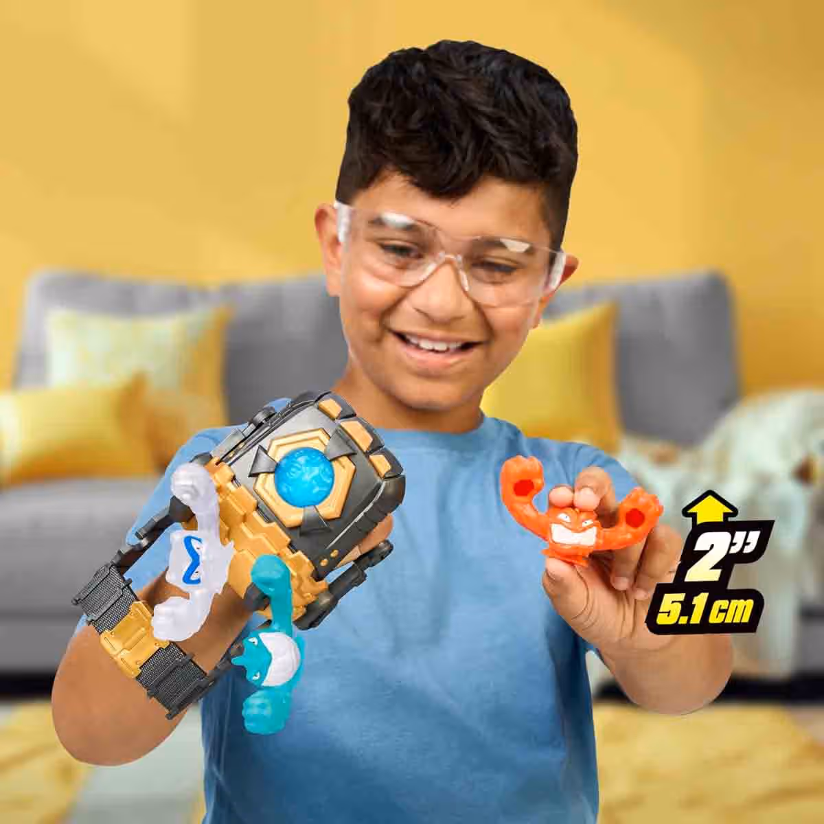 Heroes of Goo Jit Zu S13 Meteor Madness GOO Slingers Mega Launcher Boys, 5-7 Years