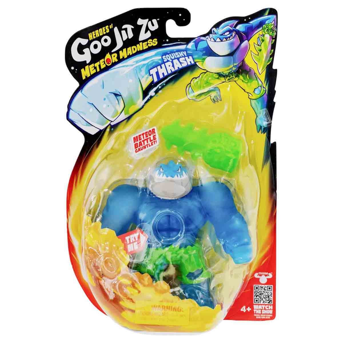 Heroes of Goo Jit Zu 5" S13 Thrash Meteor Madness Action Figure Boys, 5-7 Years