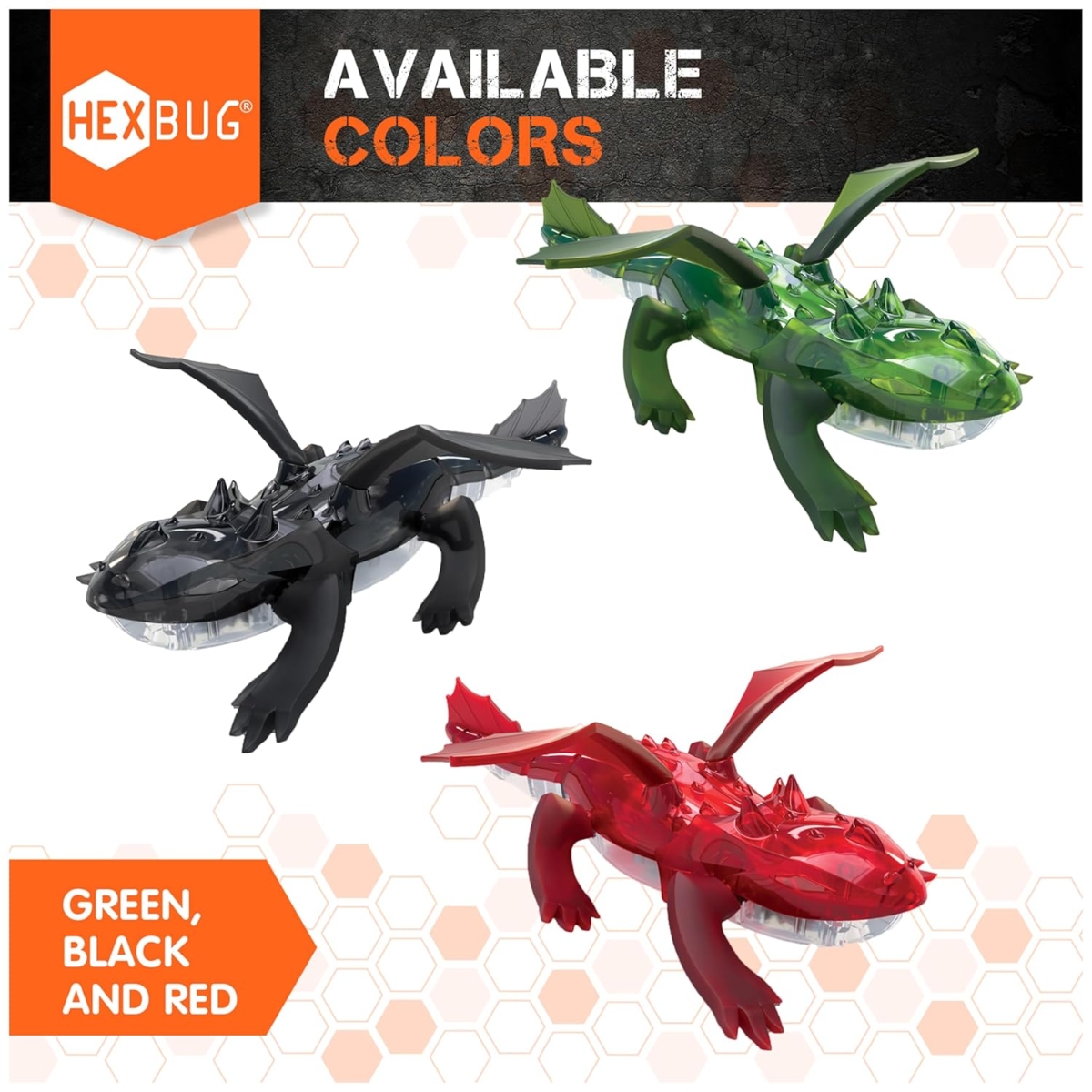 Hex Bots Assorted Remote Controlled Robot Dragon Unisex, 5-7 Years