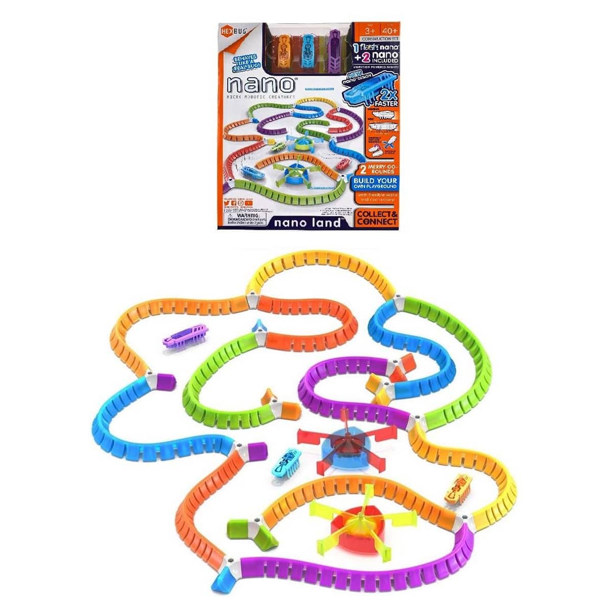 Hex Bug Nano Land Playset Unisex, 3-4 Years