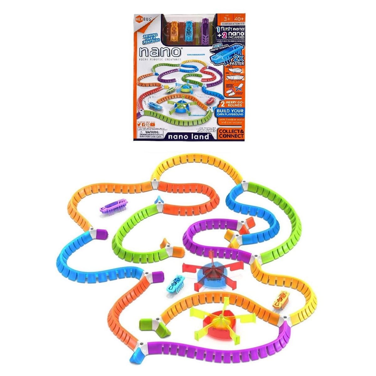 Hex Bug Nano Land Playset Unisex, 3-4 Years